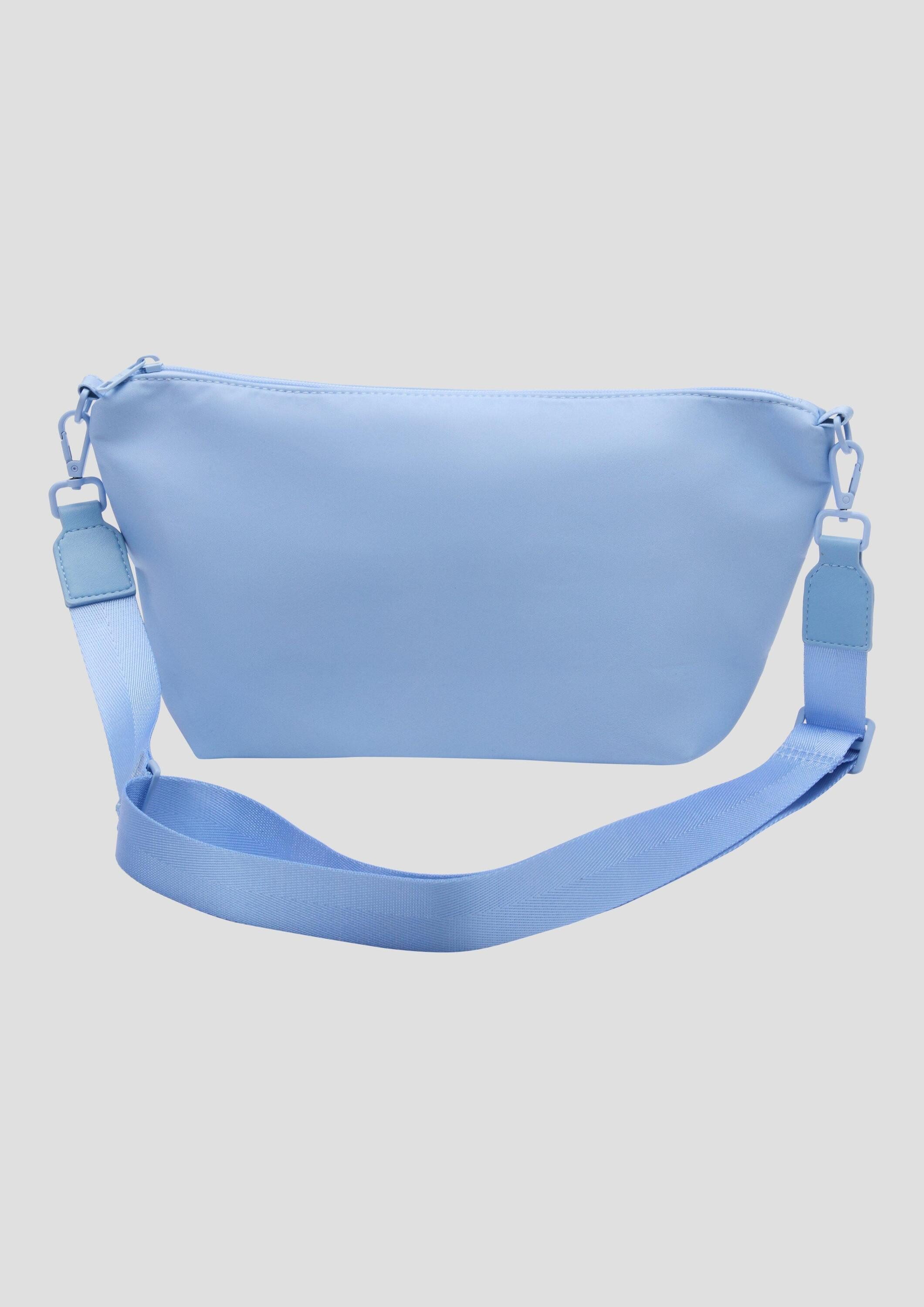 s.Oliver Umhängetasche Tasche, Crossbody-Bag aus Nylon mit floralem Artwork
