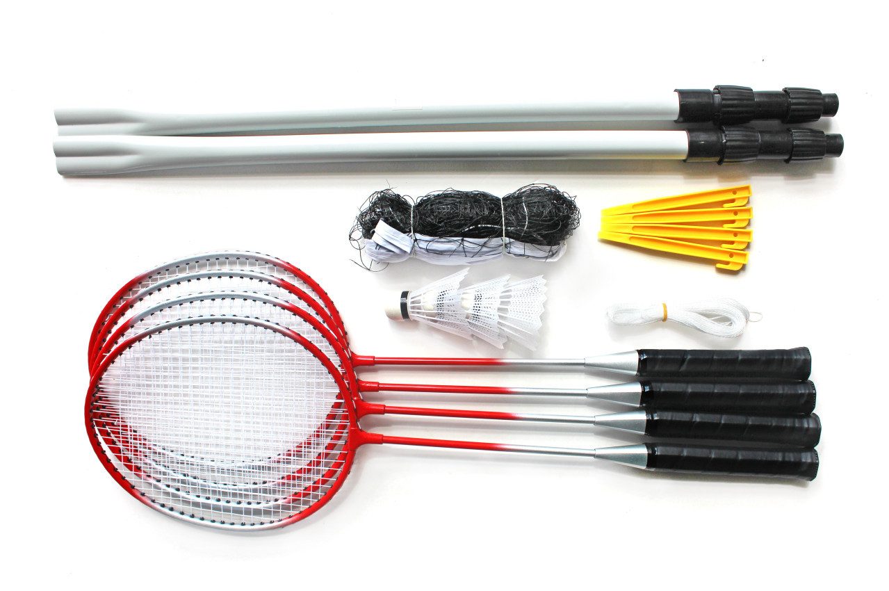 Trend Line Badmintonschläger TrendLine Badminton-Set 8-teilig