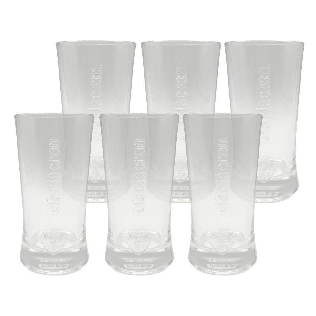 Mixcompany Glas Mariacron Weinbrand Exklusiv Glas 2 cl / 4 cl 6er-Set – Hochwertige