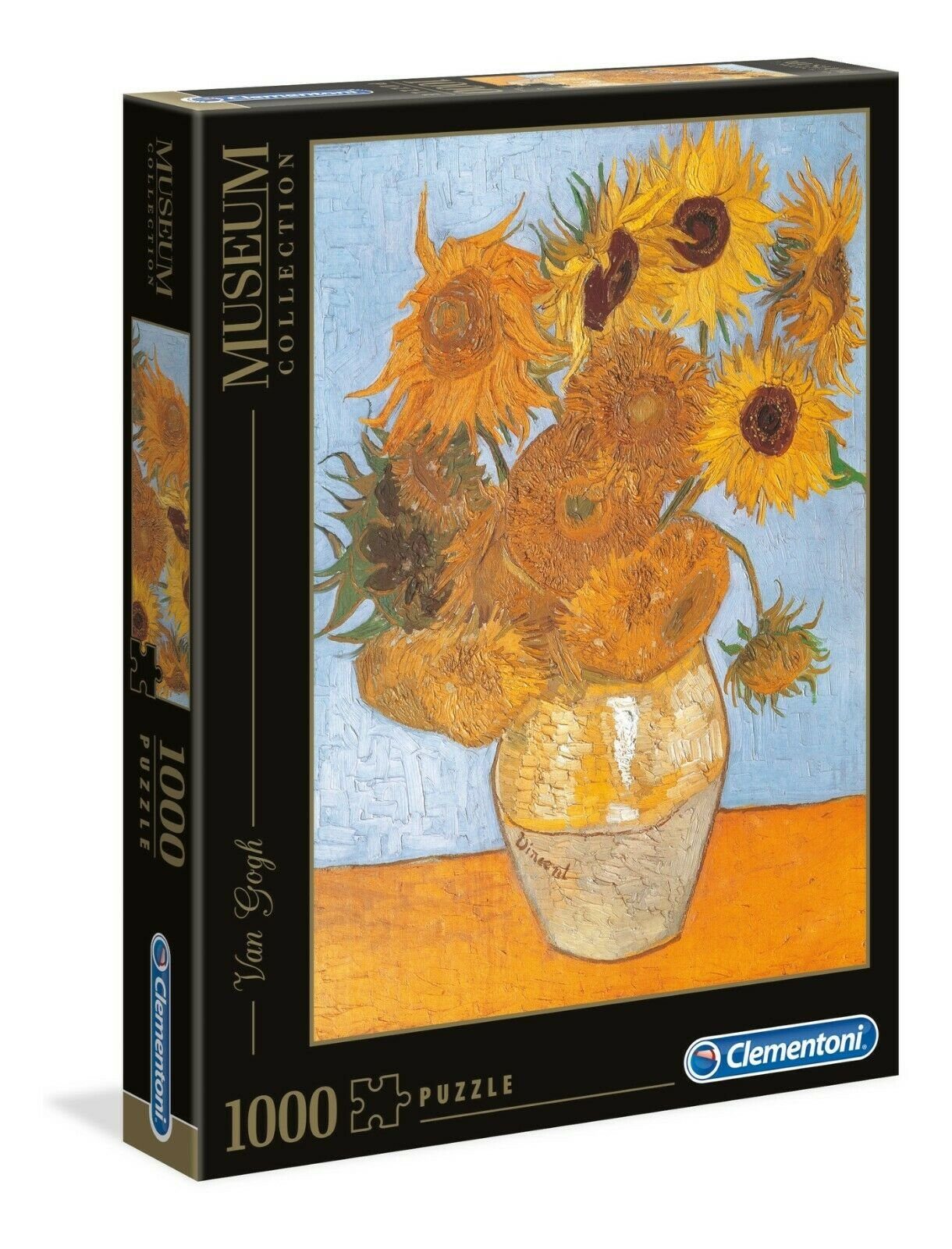 Clementoni® Puzzle Puzzle Sonnenblumen 1000 Puzzleteile, Puzzleteile