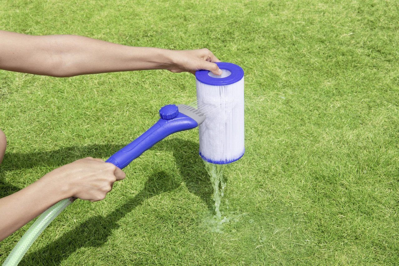 BESTWAY Pool-Filterkartusche Bestway Reinigungs-Aufsatz Flowclear AquaLite für