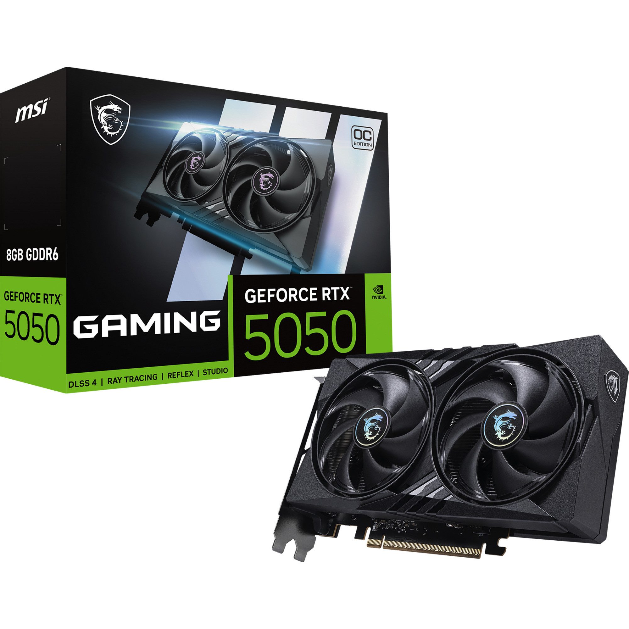 MSI MSI GeForce RTX 5050 8G GAMING OC, Grafikkarte, Grafikkarte (8 GB)