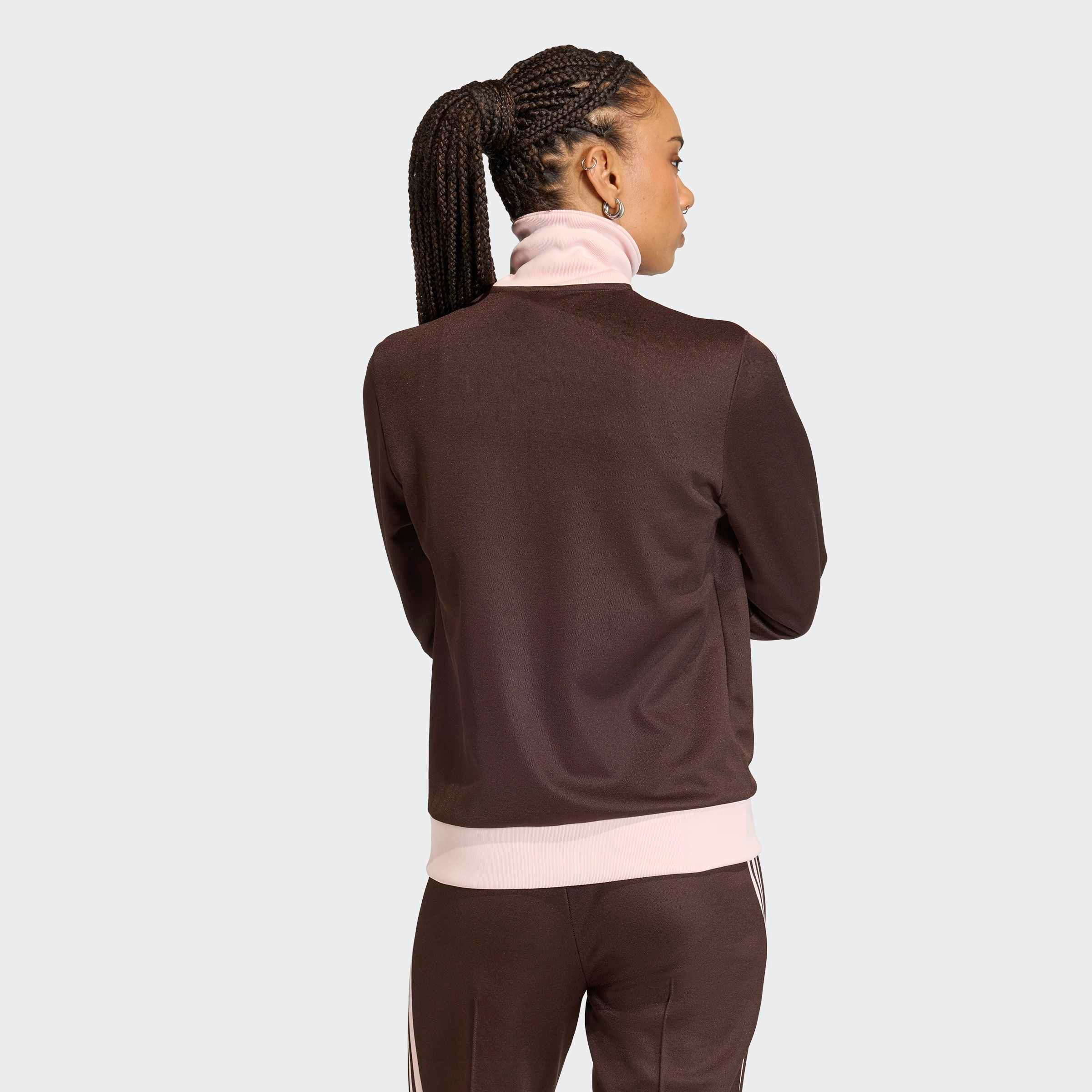 adidas Originals Trainingsjacke BECKENBAUER TT für Erwachsene, mit Reißverschluss, aus Baumwolle, reguläre Passform