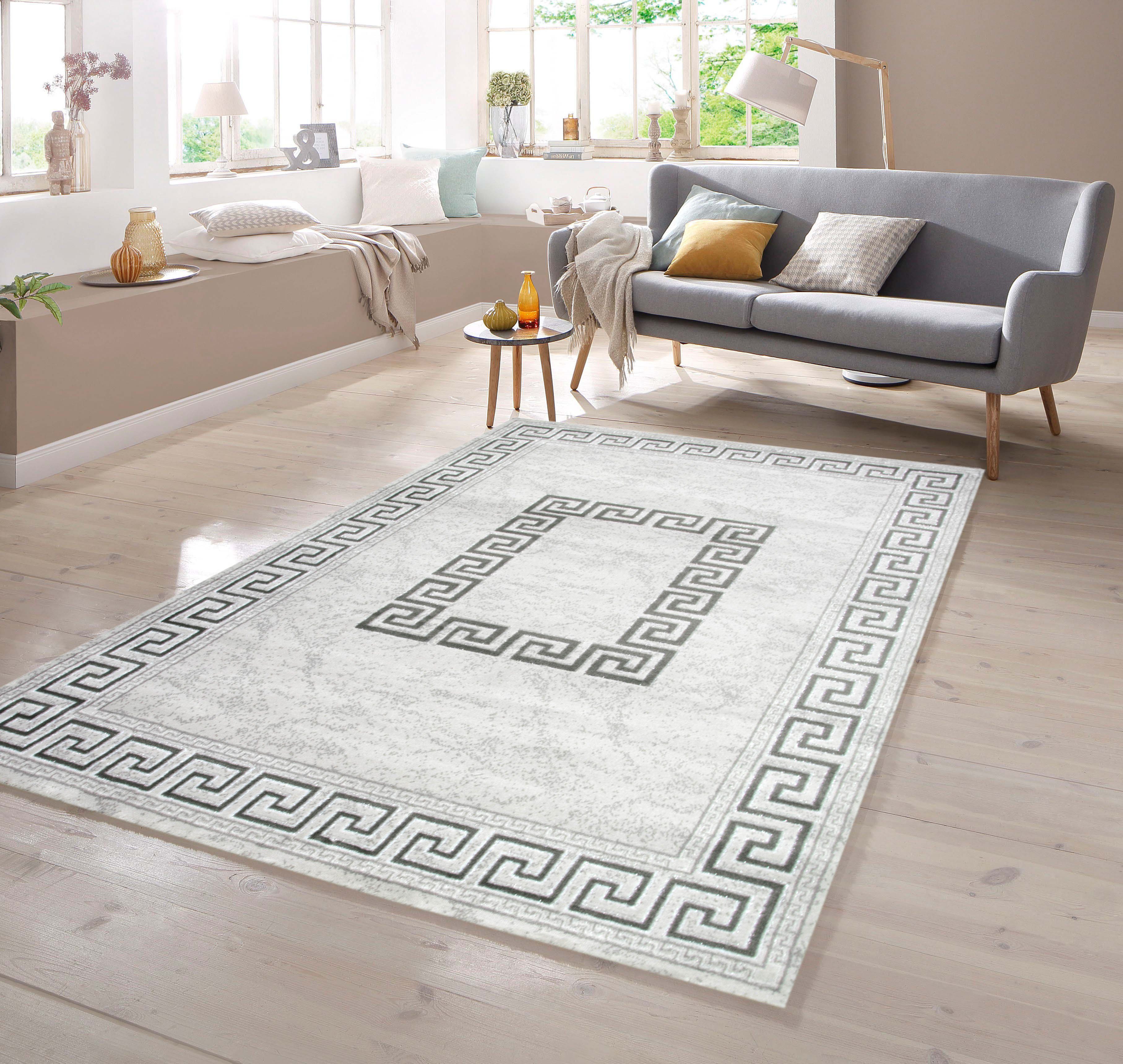 TeppichHome24 Teppich Moderner Teppich mit Glitzergarn günstig online kaufen