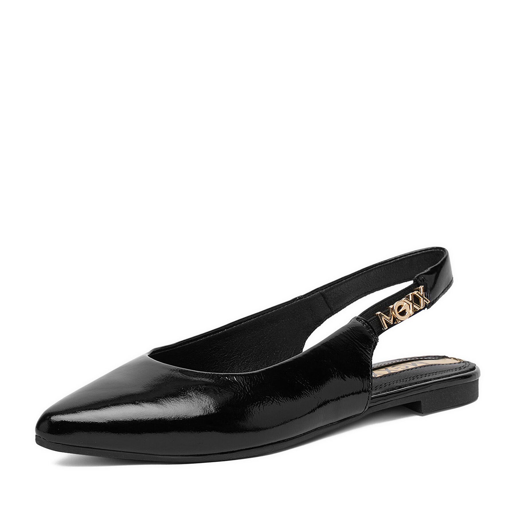Mexx Mexx Damen-Ballerinas, Schwarz Ballerina