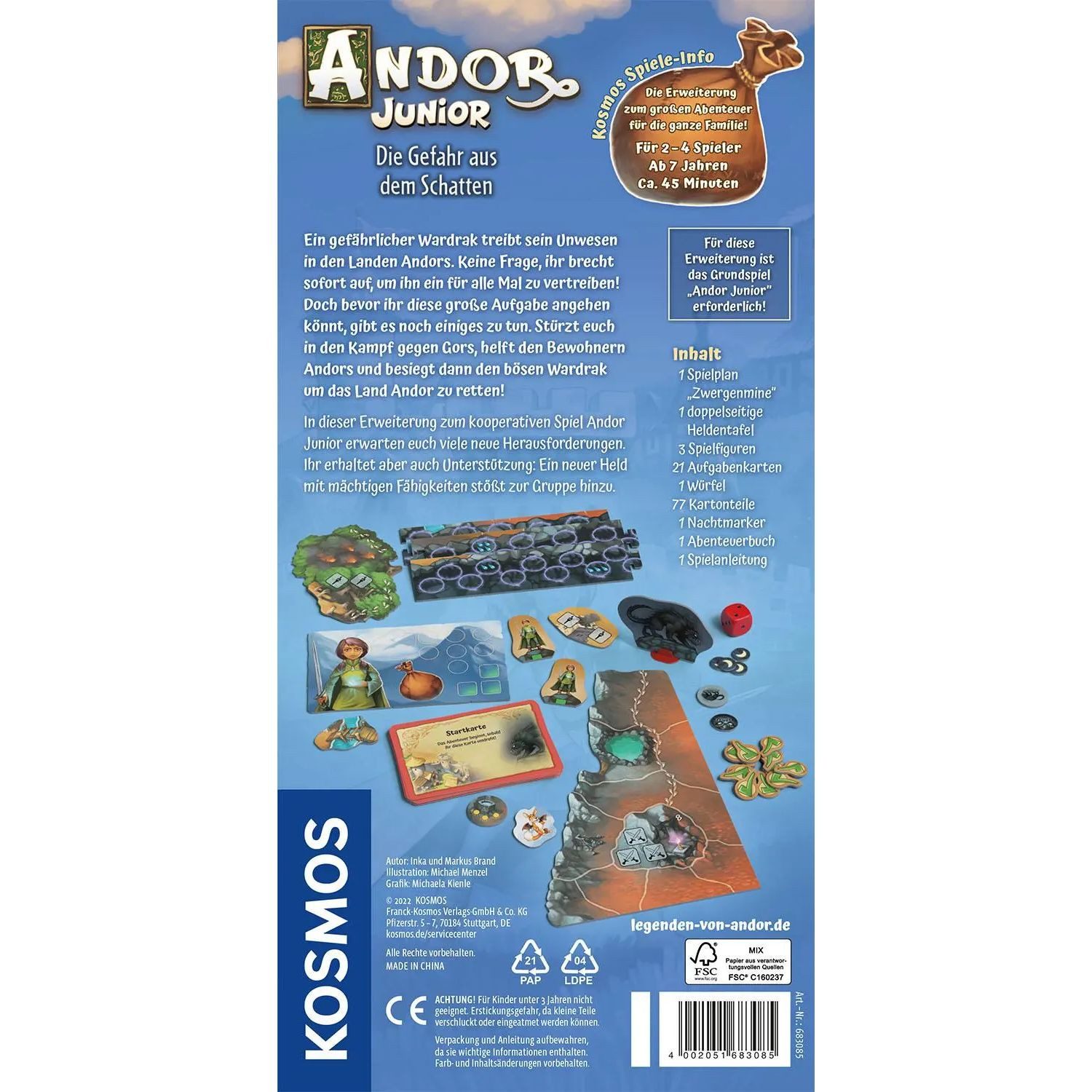 Kosmos Spiel Andor Junior - Erweiterung