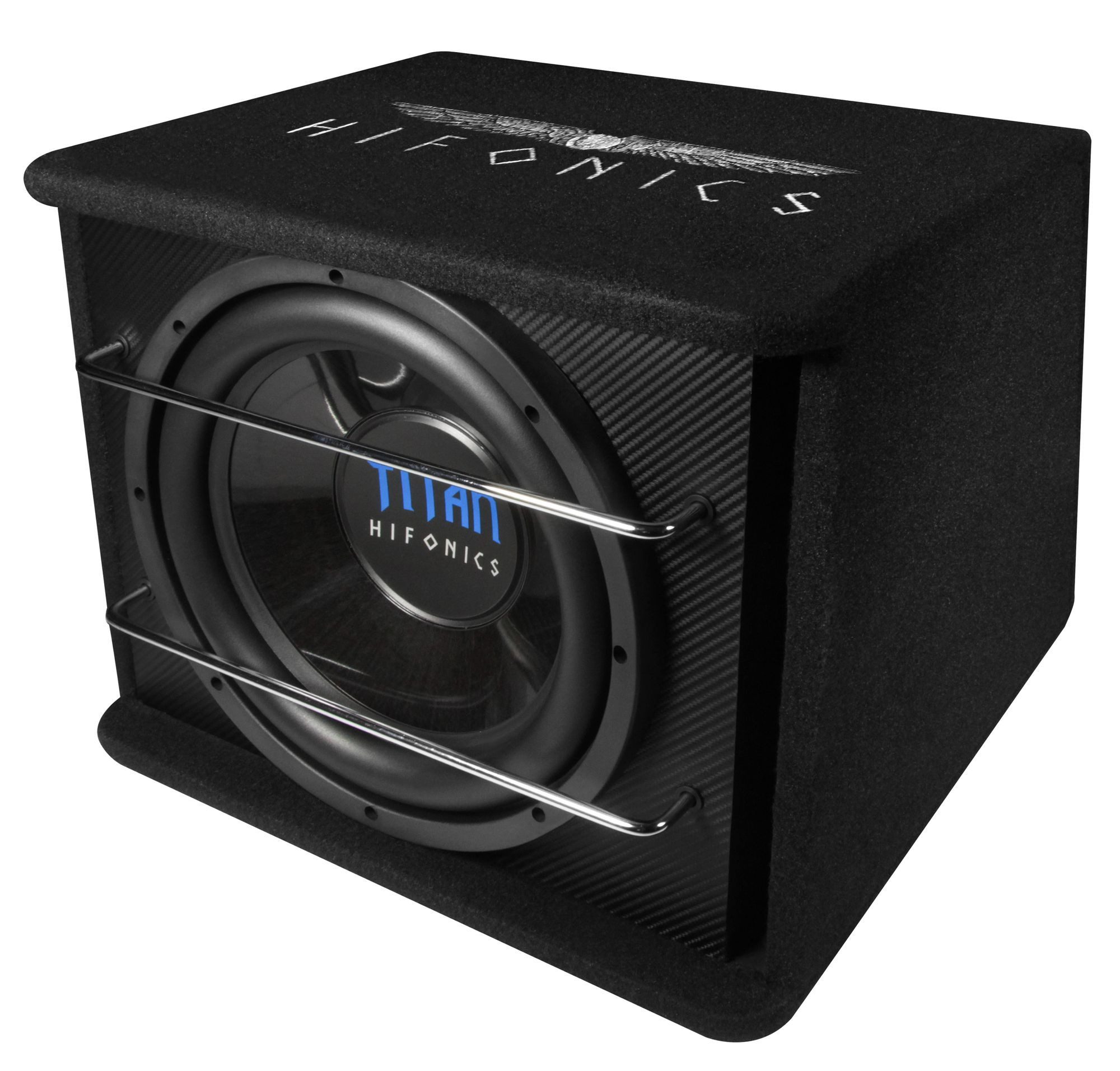 Hifonics TSA300R Aktivsubwoofer 30cm mit Digital-Endstufe Auto-Subwoofer (300 W, max.: W 30 cm) – Bild 4 von 5