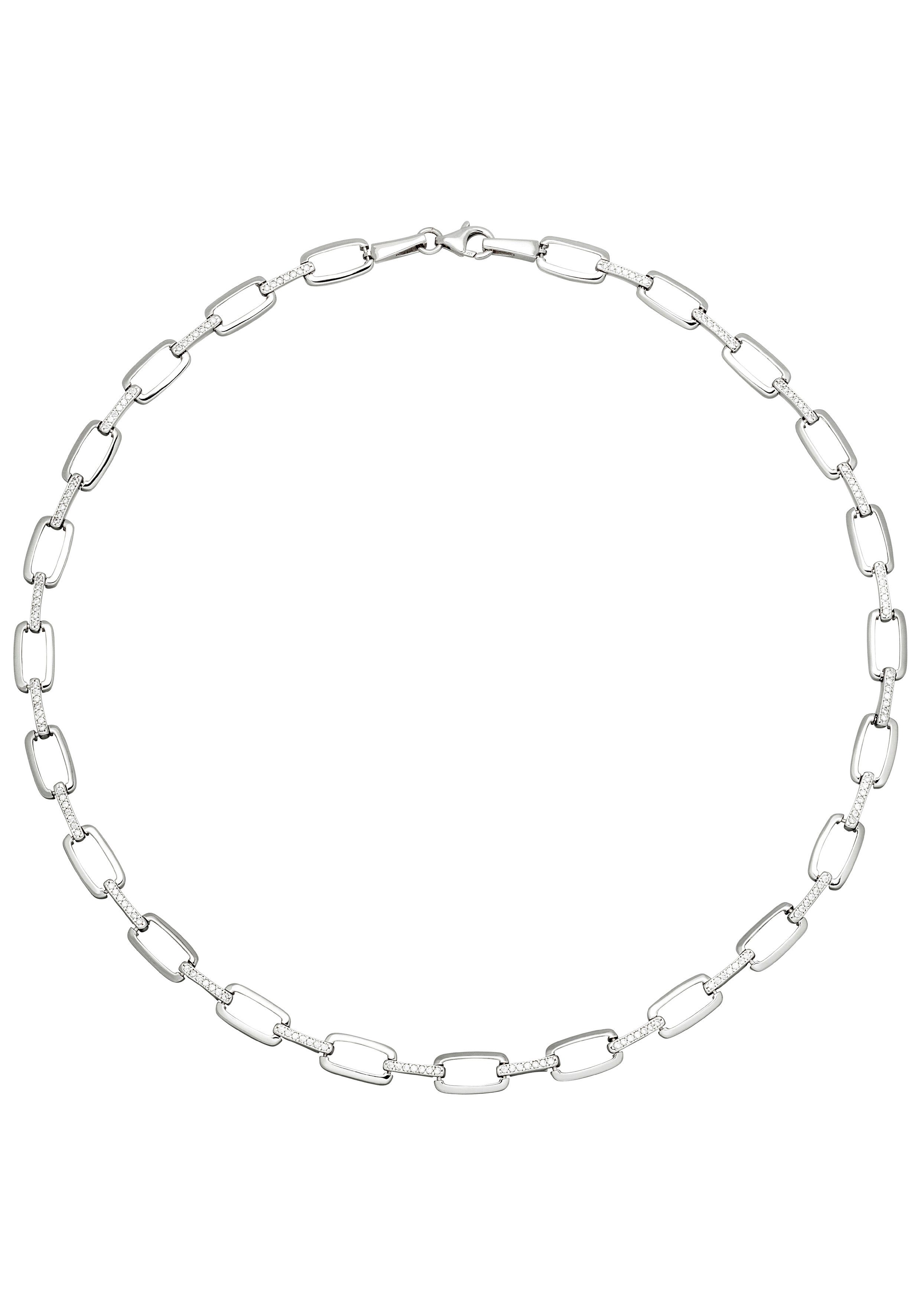 JOBO Collier, 925 Silber mit 154 Zirkoni... JOBO Collier, 925 Silber mit 154 Zirkoni...