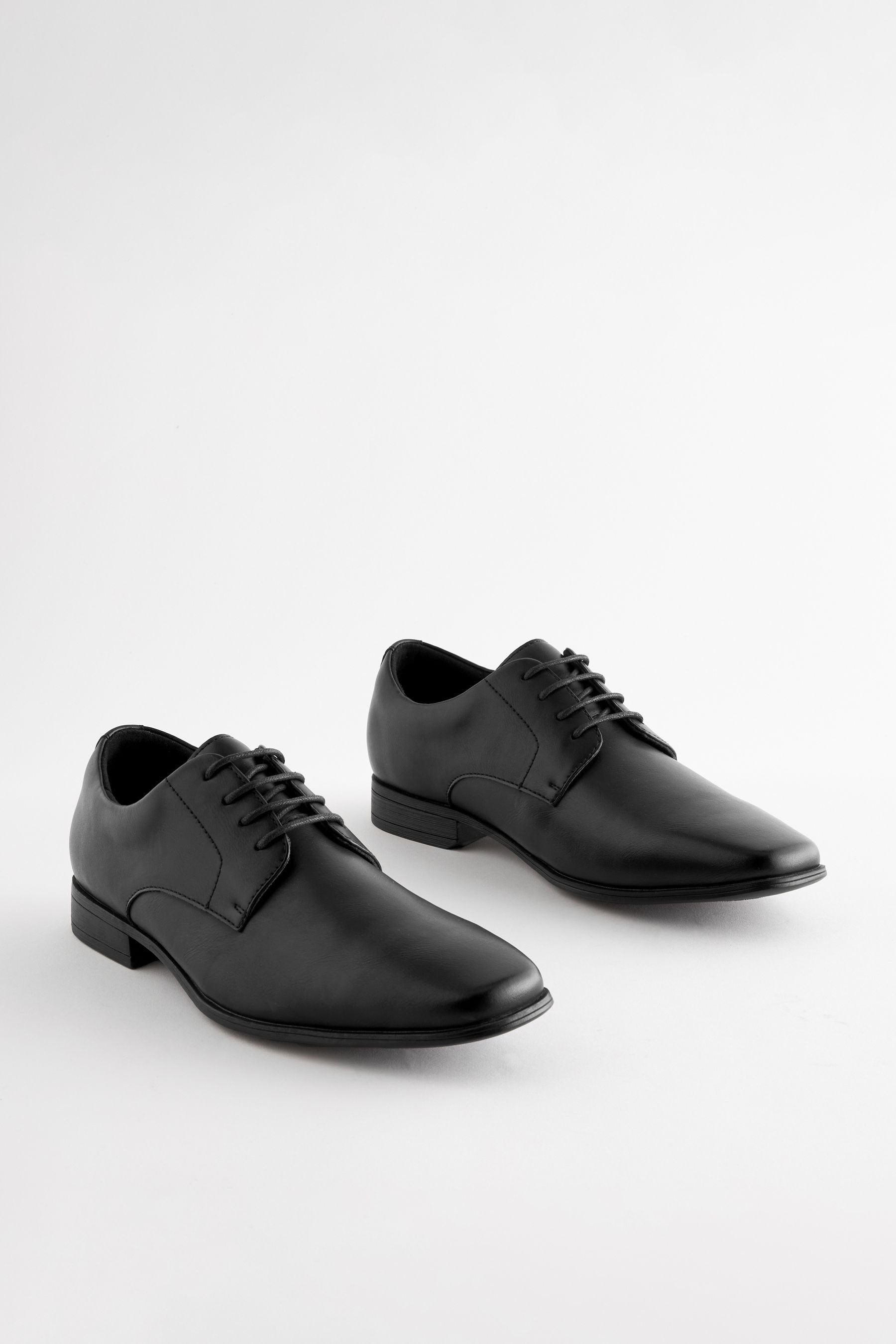 Next Schmale Derby-Schuhe mit eckiger Zehenpartie Schnürschuh – Bild 5 von 5