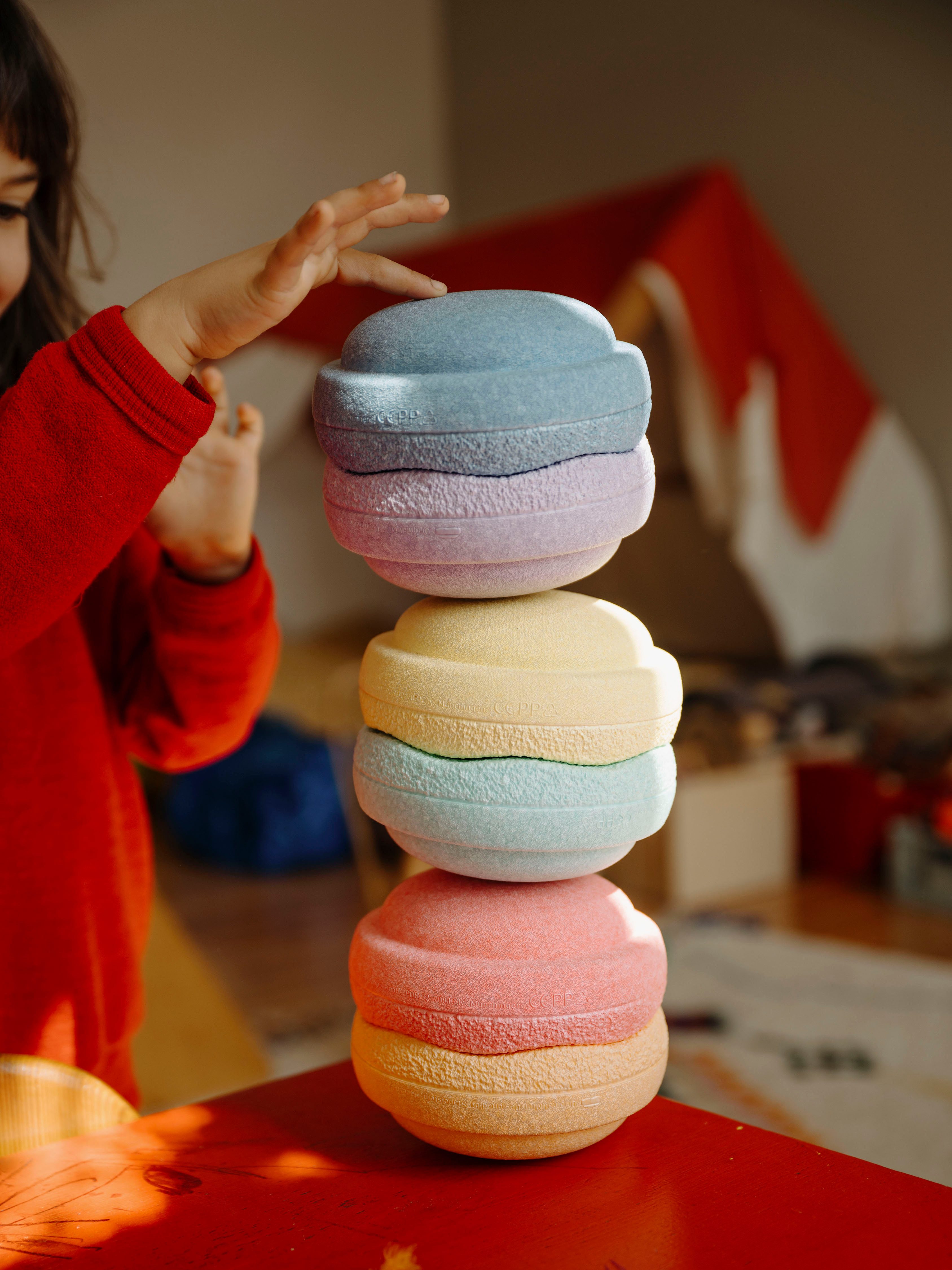 Stapelstein Balancetrainer Stapelstein® Original Mini rainbow pastel