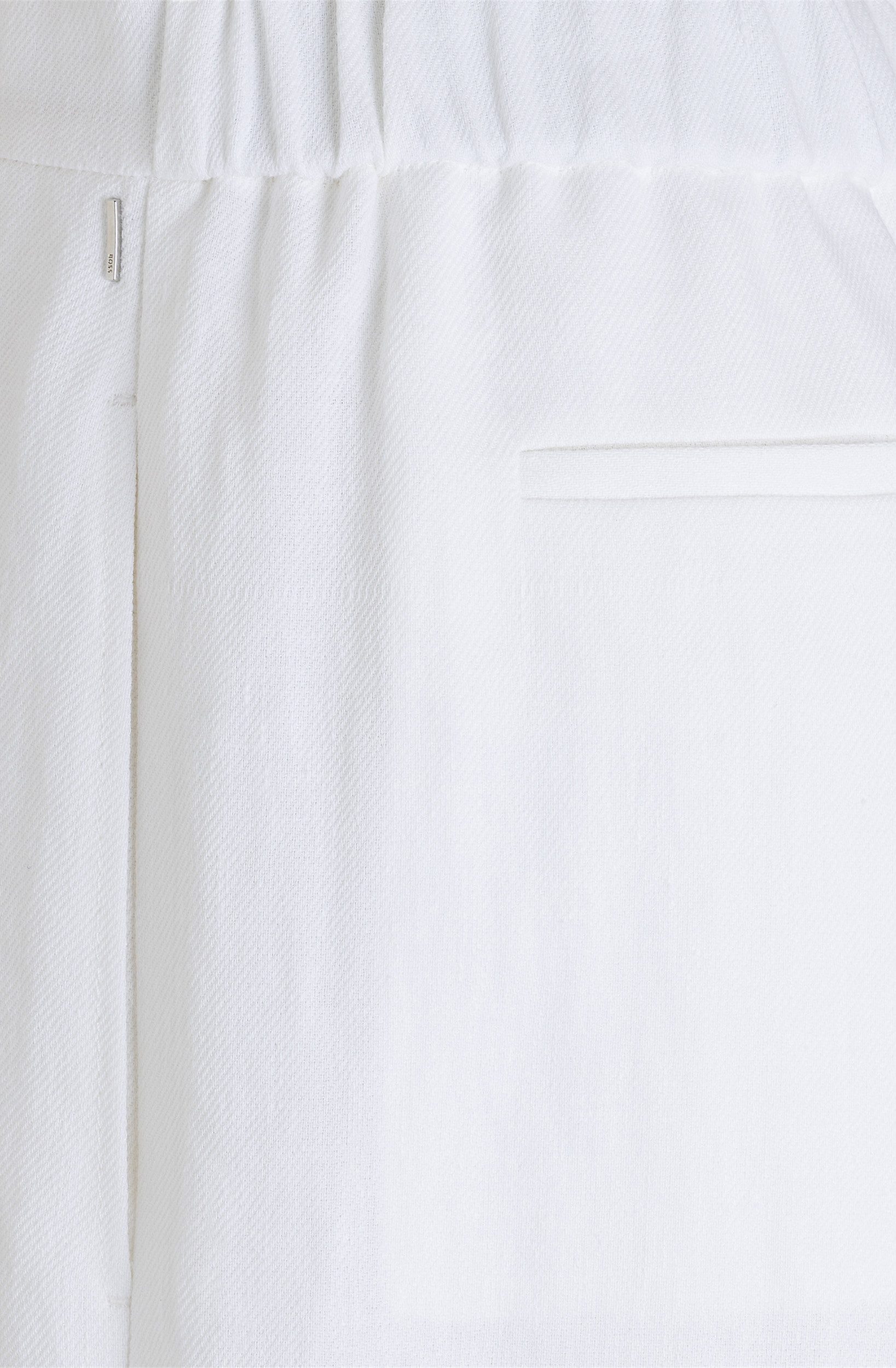BOSS Shorts Tianala aus Leinen-Mix (1-tlg)
