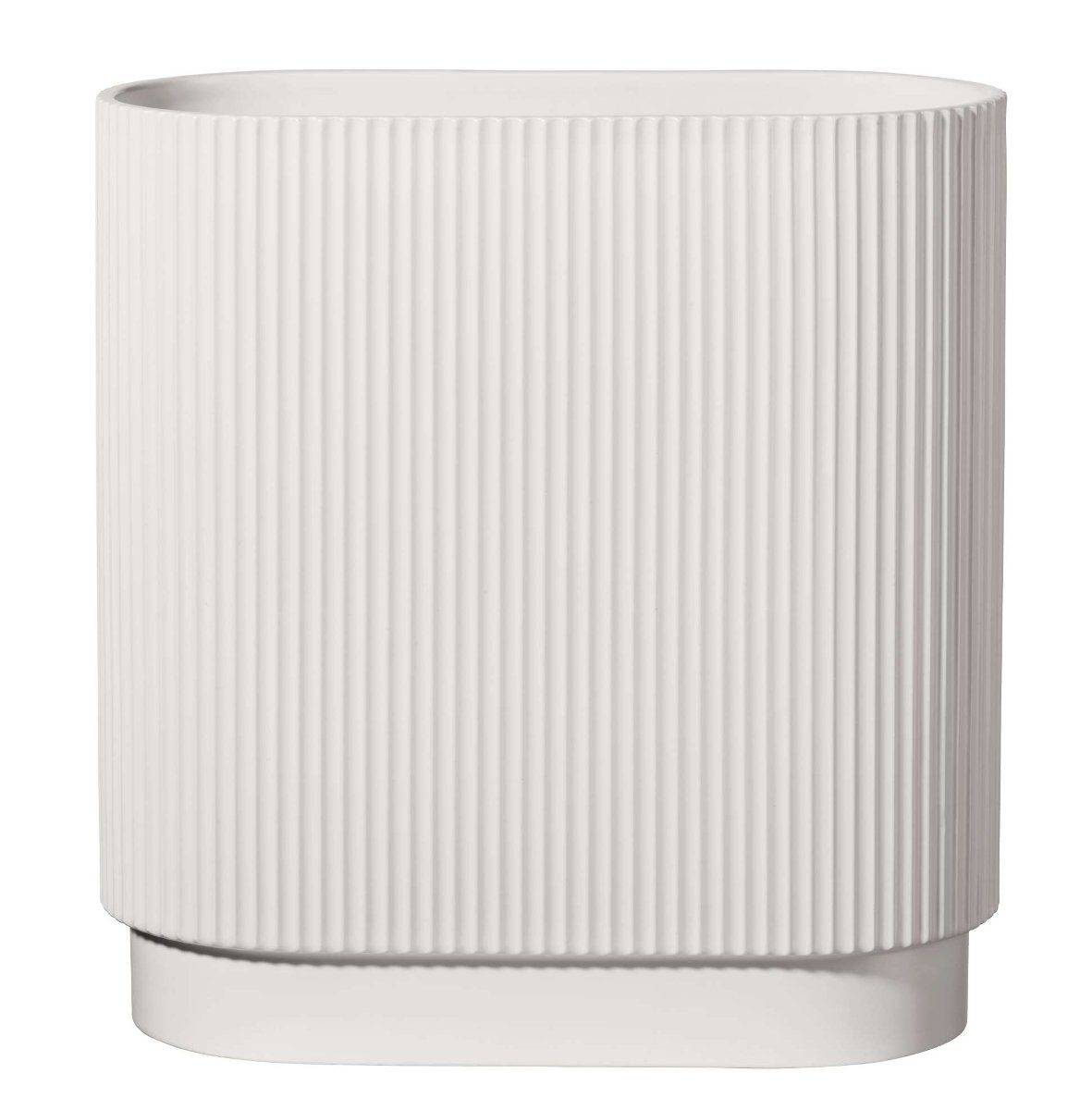 ASA SELECTION Dekovase Art deco Vase weiss 40 cm (Vasen), Wohnaccessoires