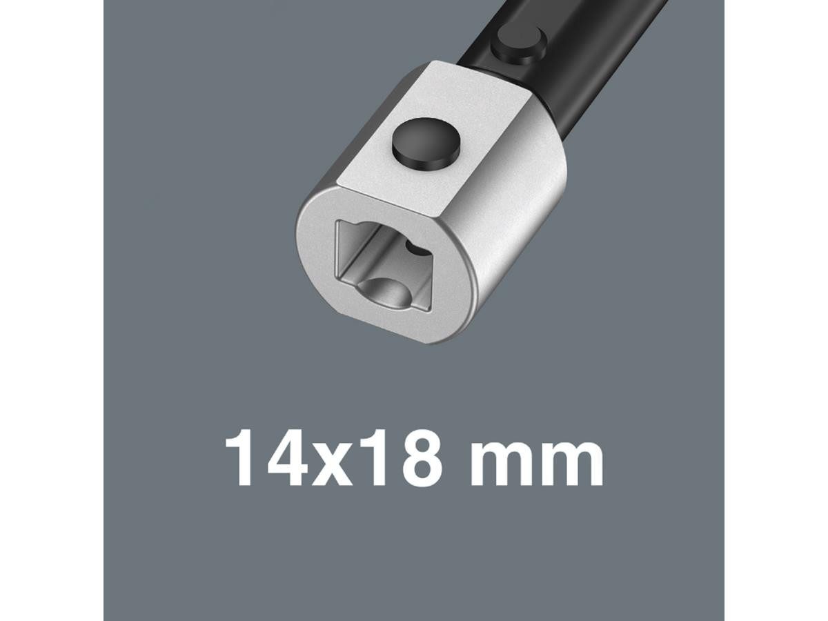 Wera Drehmomentschlüssel Click-Torque X 7, 10–100 Nm, ±4 % genau, Klicksignal, Rechts-/Linksanzug, Torque Advisor