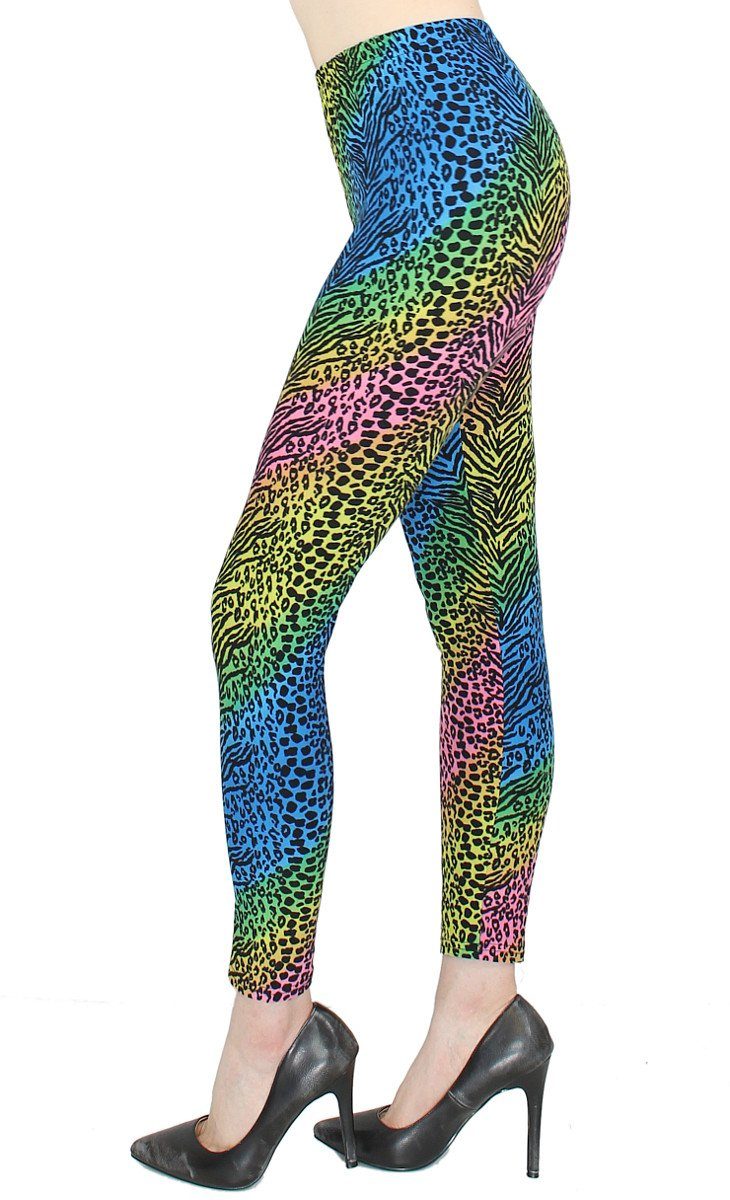 dy_mode Leggings Damen Leggings Tiger Muster günstig online kaufen