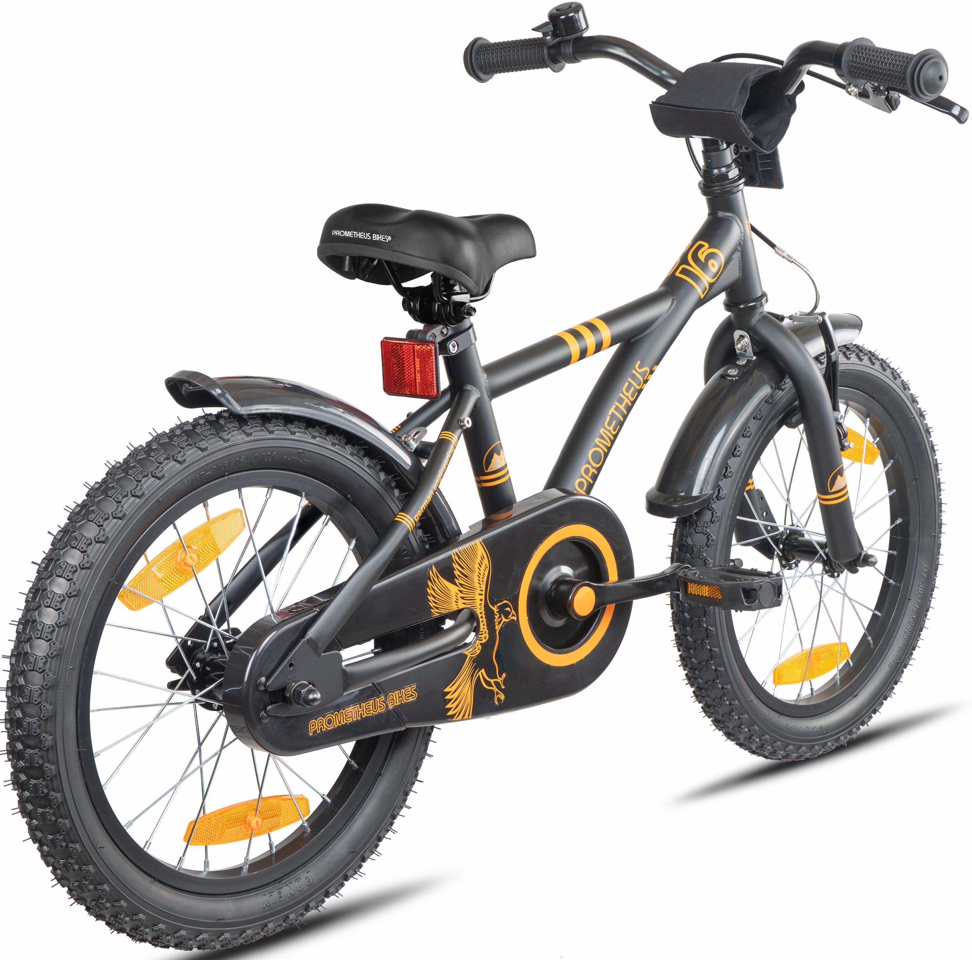 BLACK Hawk, PROMETHEUS ohne Schaltung Gang, 1 Kinderfahrrad BICYCLES