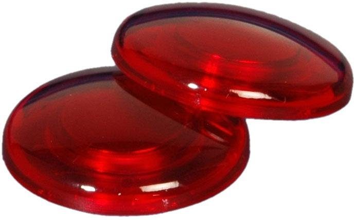Dekomagnet, Liedeco, Gardinen, (Packung, 2-St), für metallische Flächen rot | Magnethalter