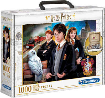 Clementoni® Puzzle Harry Potter, Brief Case, 1000 Puzzleteile