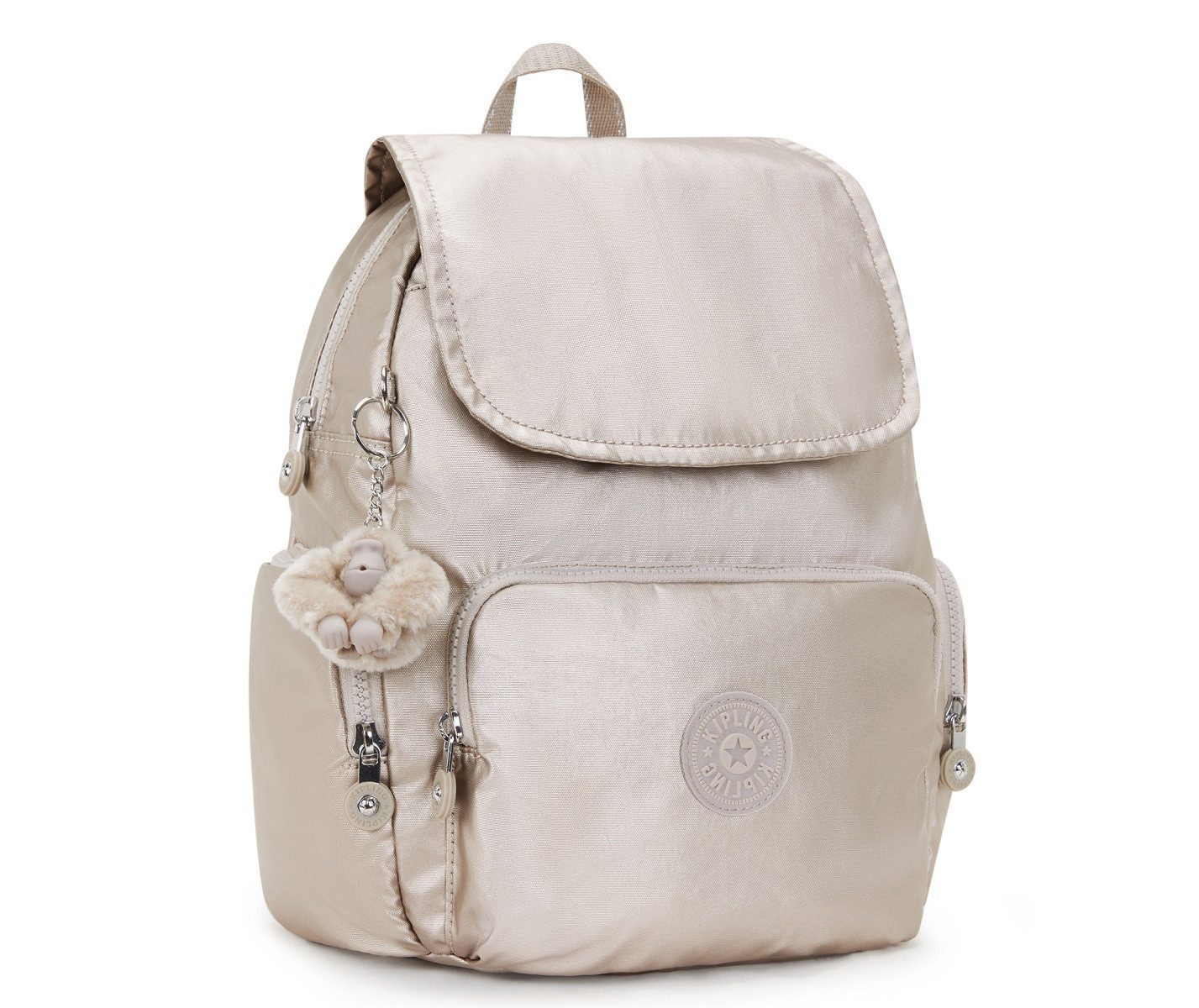 KIPLING Freizeitrucksack City Zip Mini 9 Liter (1, 1-tlg., Stück), Klipling-Affe