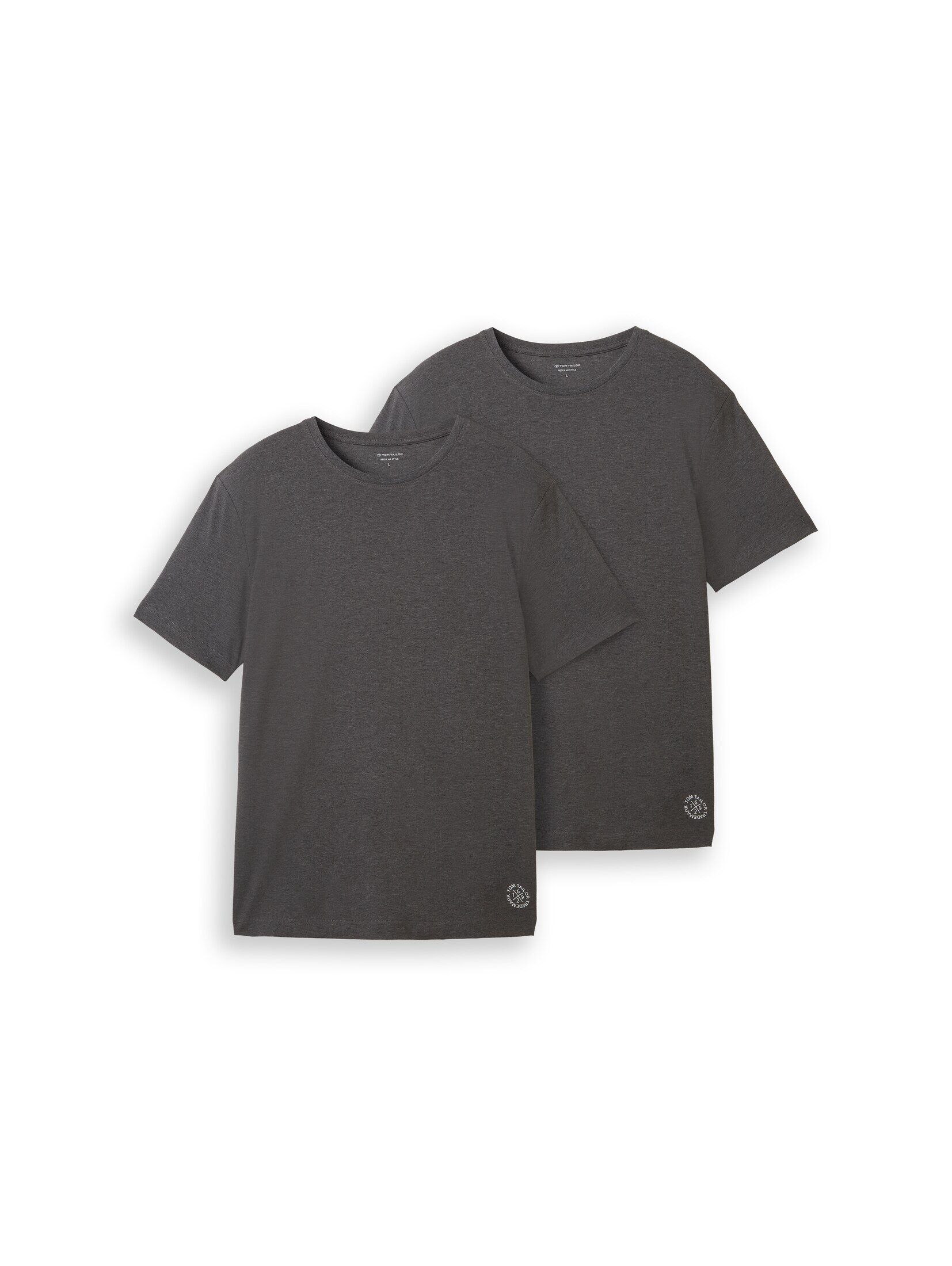 TOM TAILOR T-Shirt T-Shirt (im Doppelpack) Basic T-Shirts im 2er-Pack günstig online kaufen