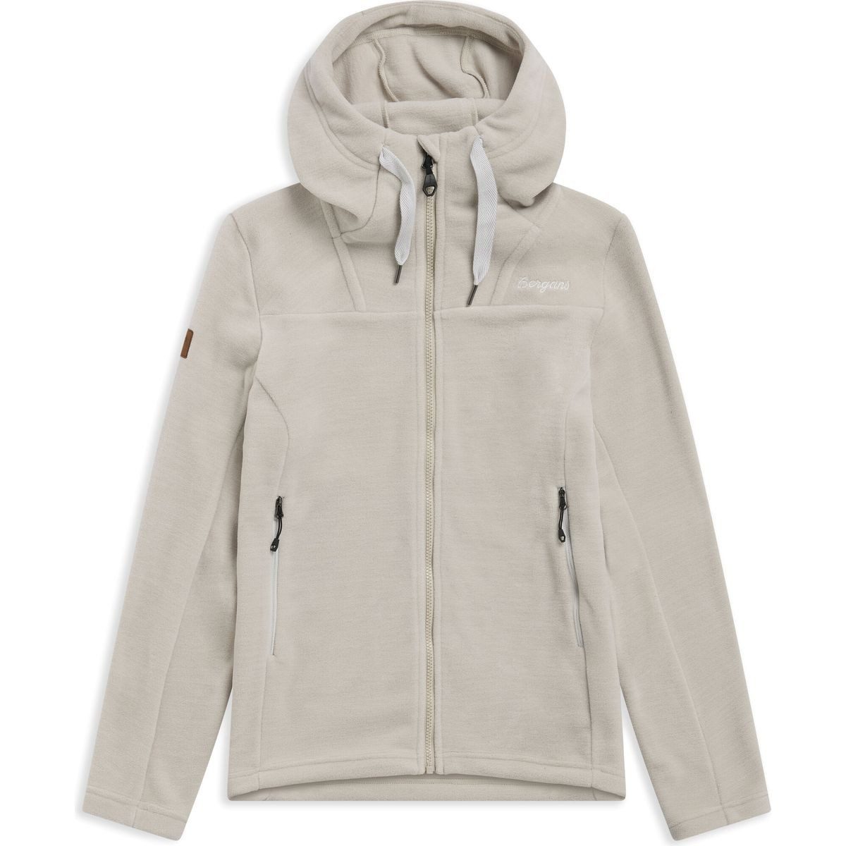 Bergans Fleecejacke Hareid Fleece Hood Jacket Women Wärmende Fleecejacke aus recyceltem Polartec® für vielseitigen