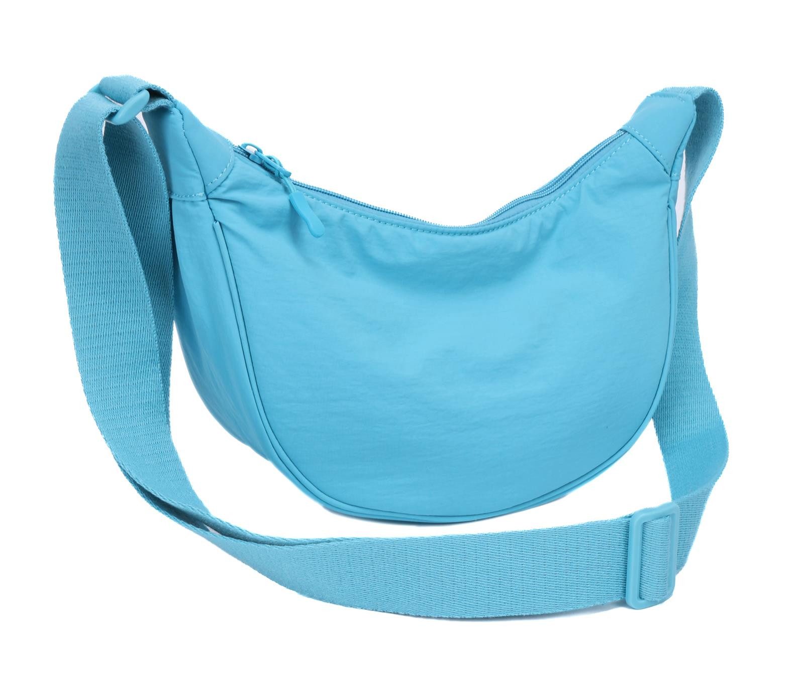 ITALYSHOP24 Schultertasche Damen Tasche Runde Brusttasche günstig online kaufen