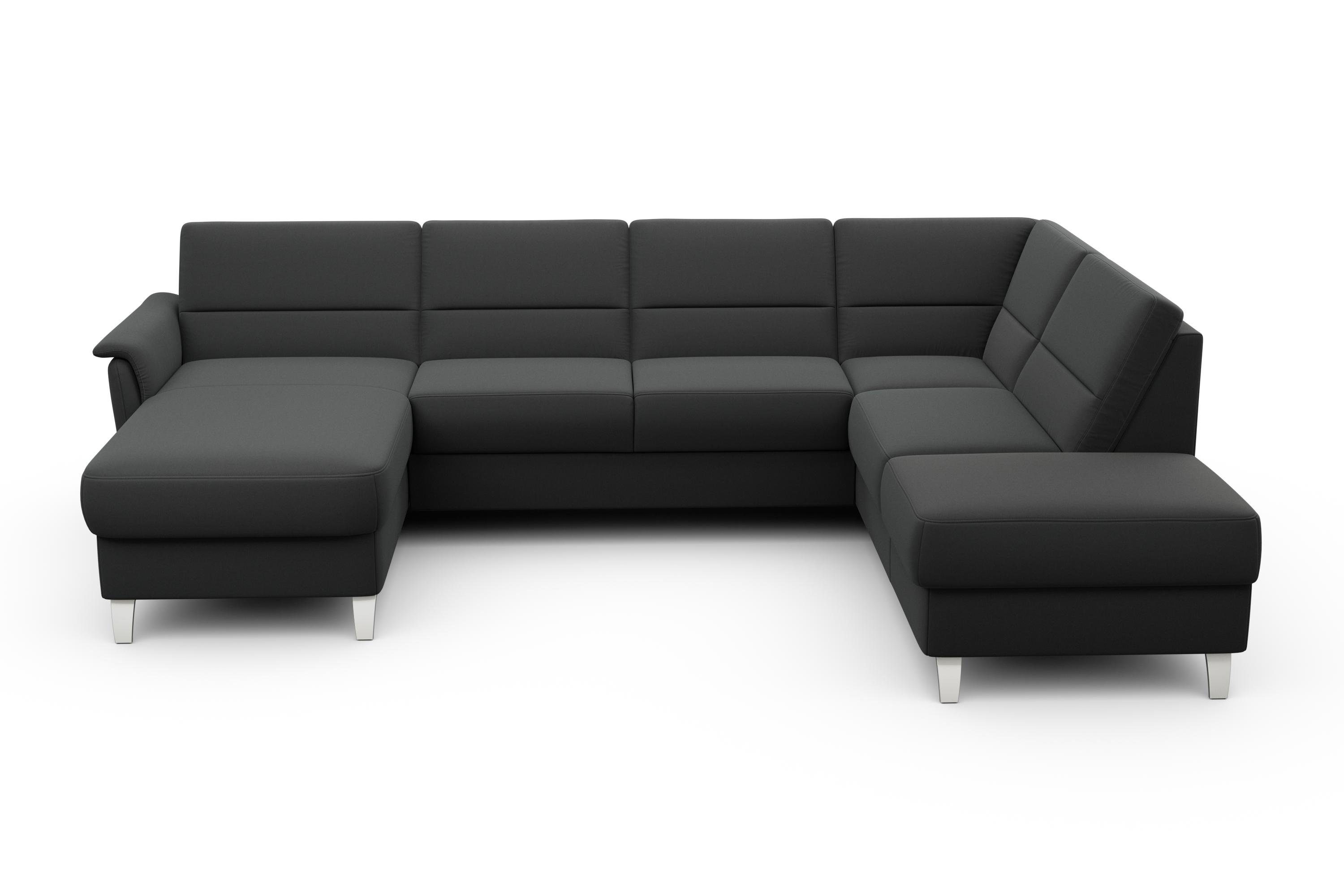 sit&more Wohnlandschaft "Palmera U-Form, B: 308 cm" optional Bettfunktion & günstig online kaufen
