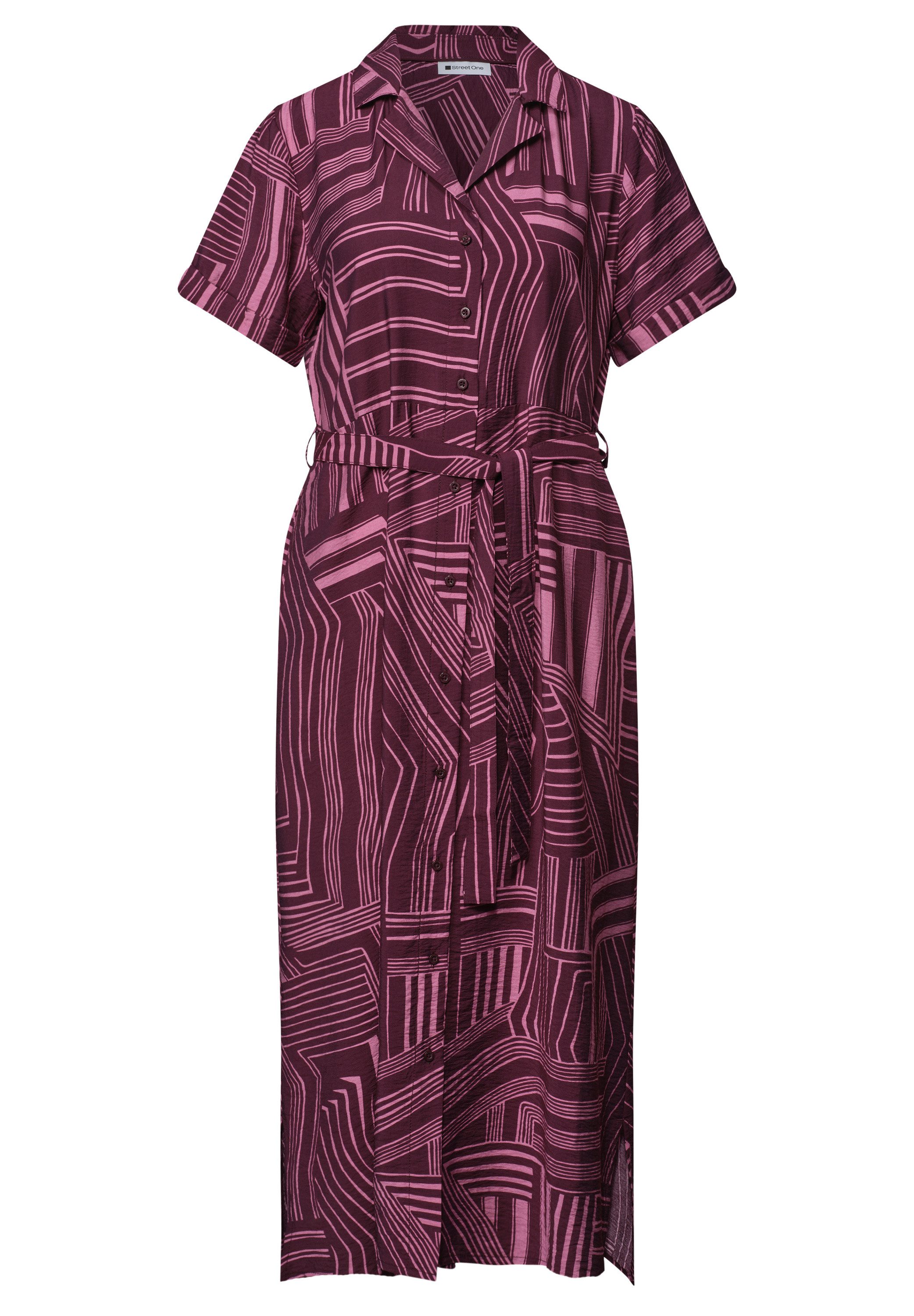 STREET ONE Maxikleid mit grafischem Muster