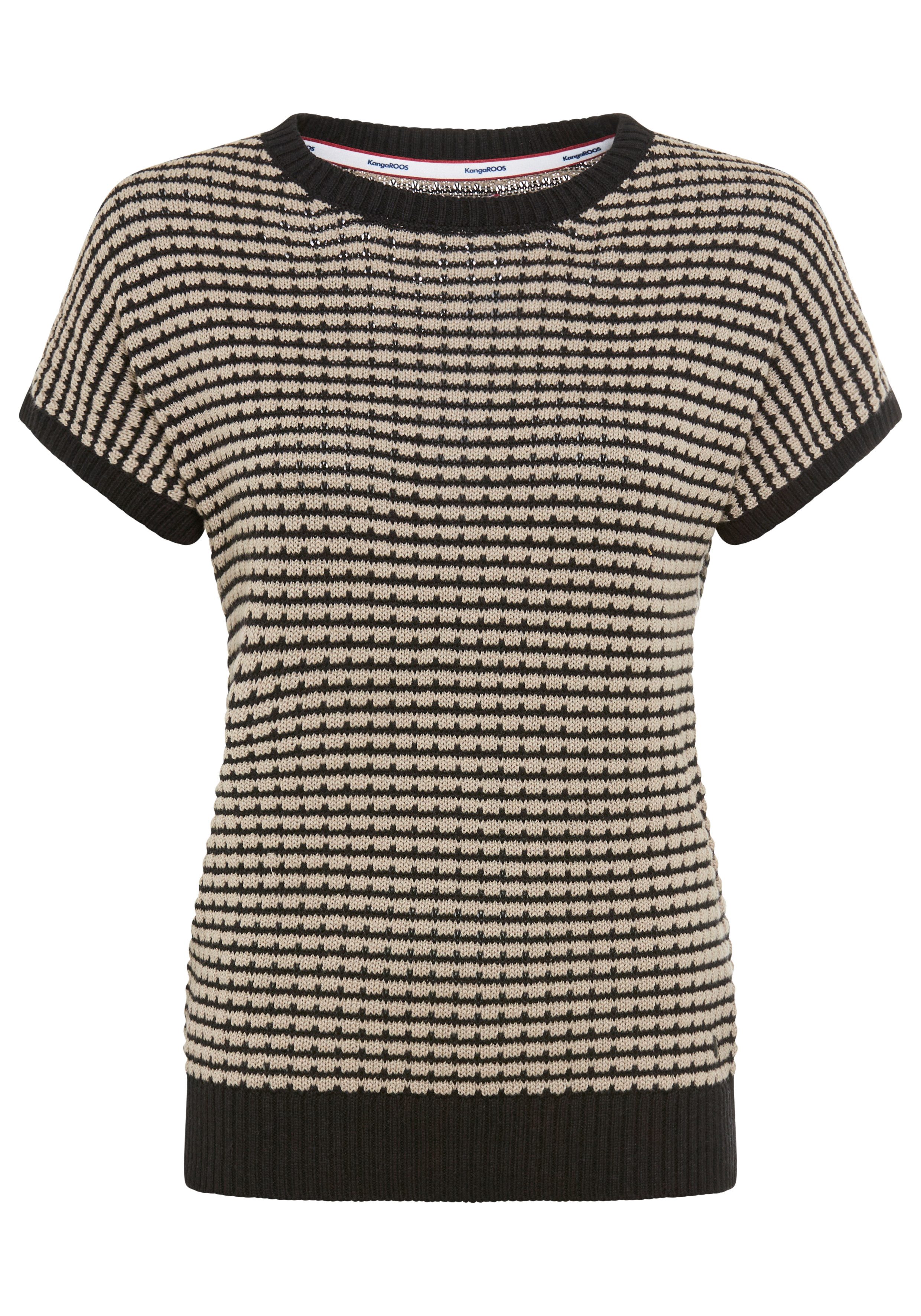 Kurzarmpullover