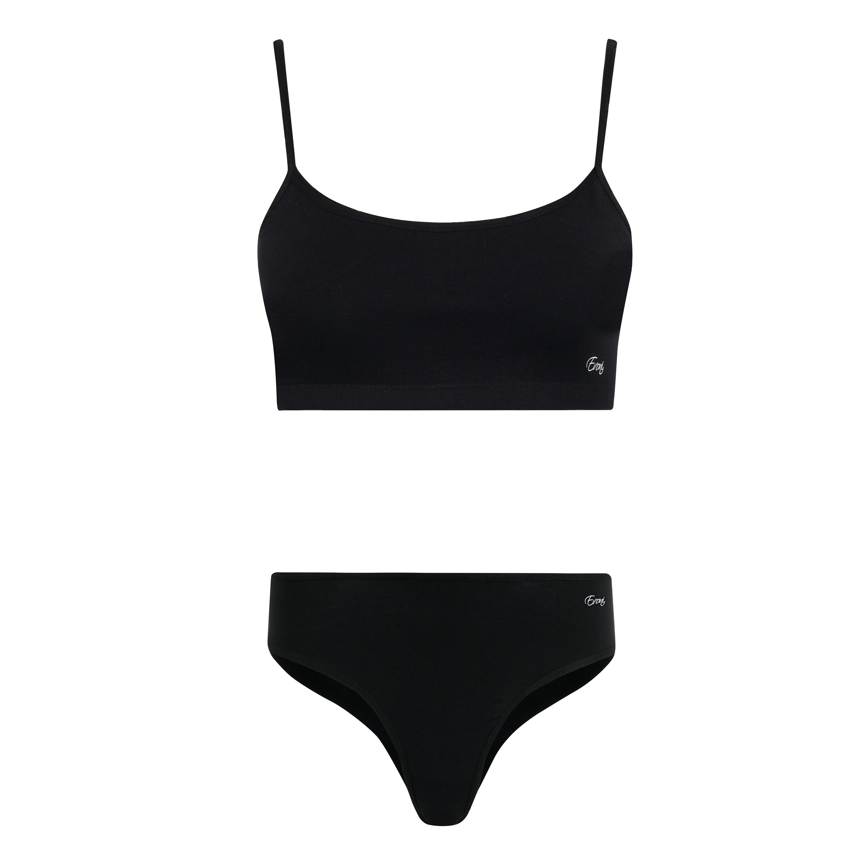 Evoni Set: Tanktop Brazilian Slip Bustier günstig online kaufen