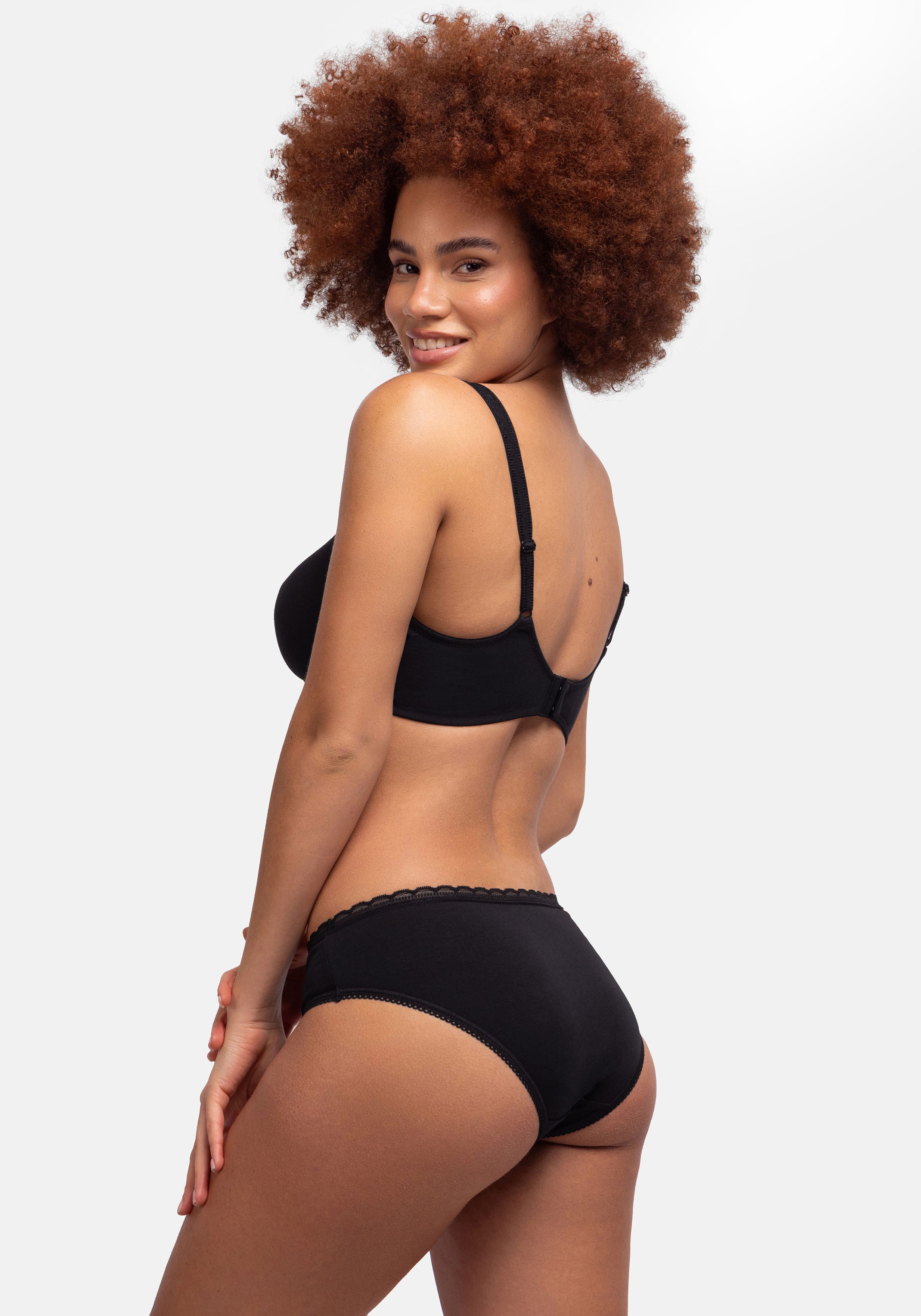 Dorina Hipster Naomi (5-St., 5er Pack) mit zarter Spitzenverzierung