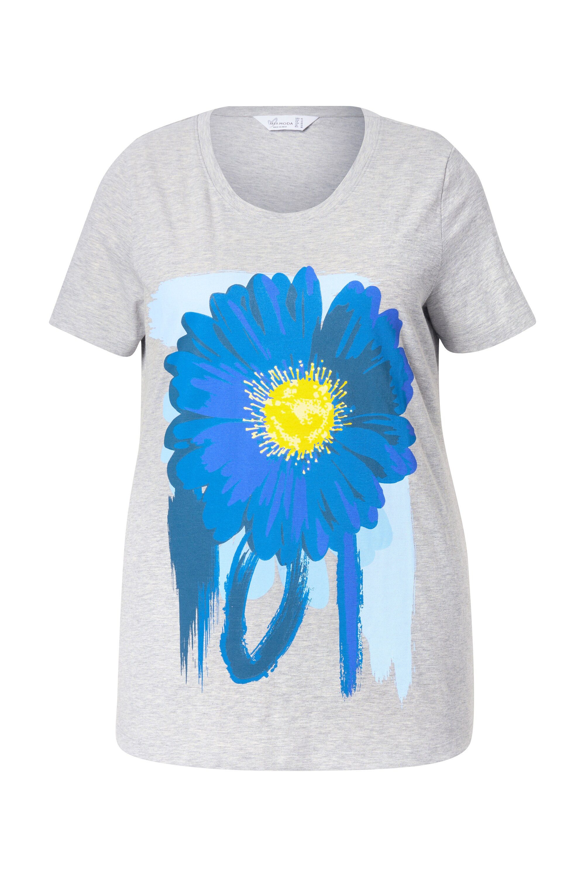 MIAMODA T-Shirt T-Shirt Blüten-Motiv günstig online kaufen