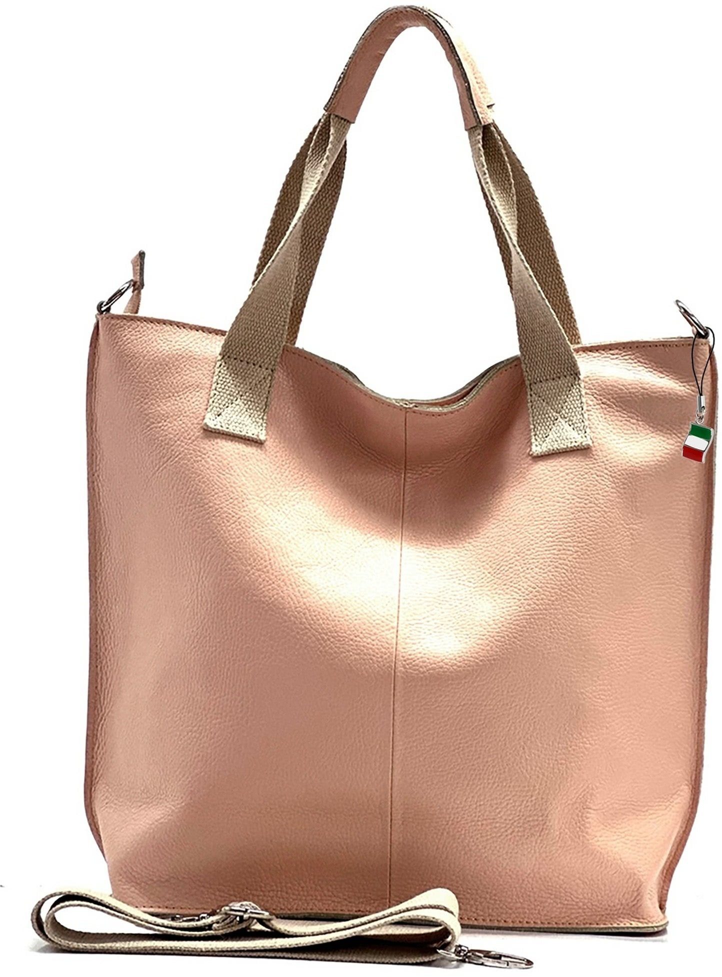 Shopper Florence Echtleder Umhängetasche Damen