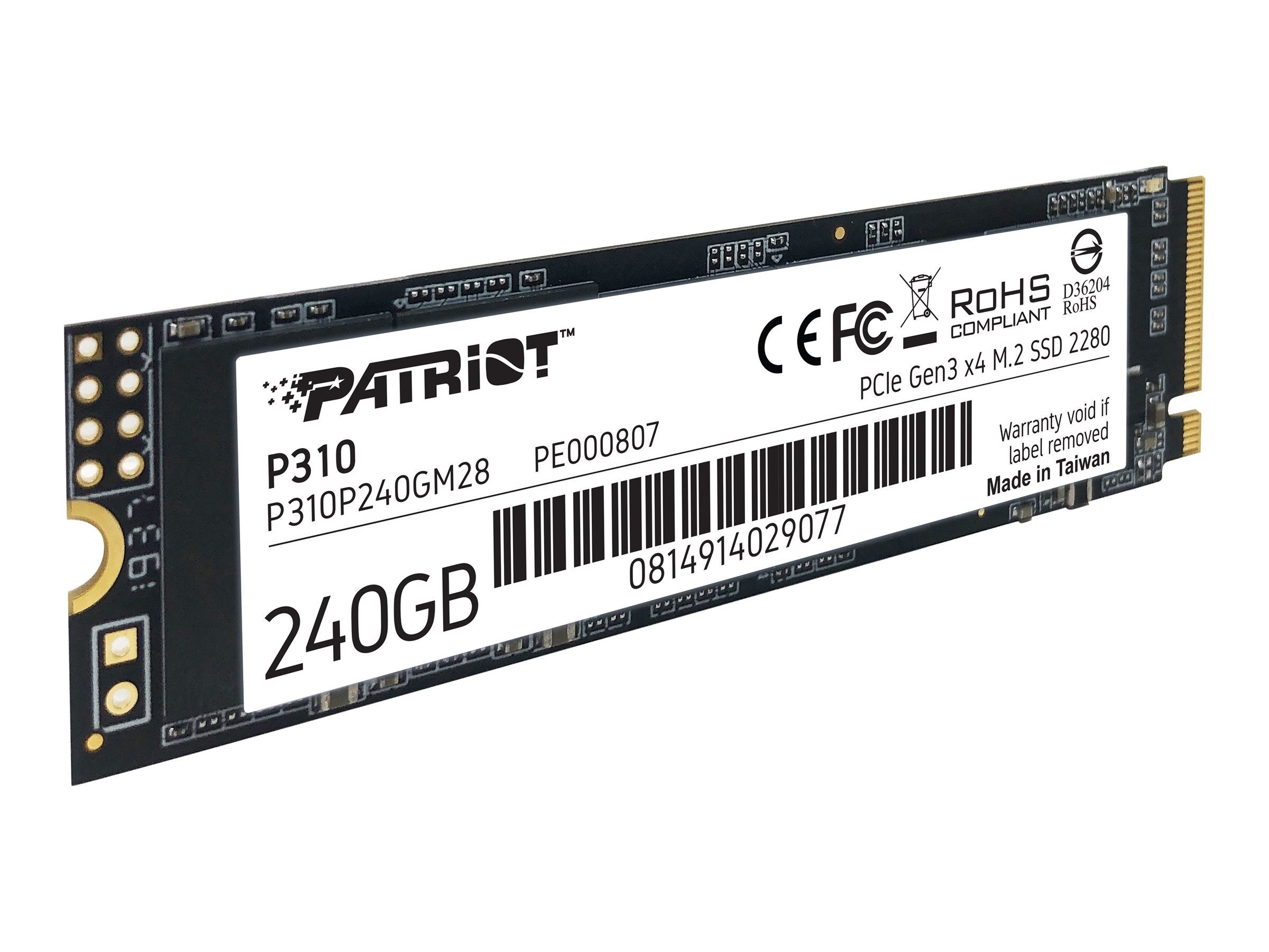 Patriot PATRIOT P310 240GB SSD-Festplatte