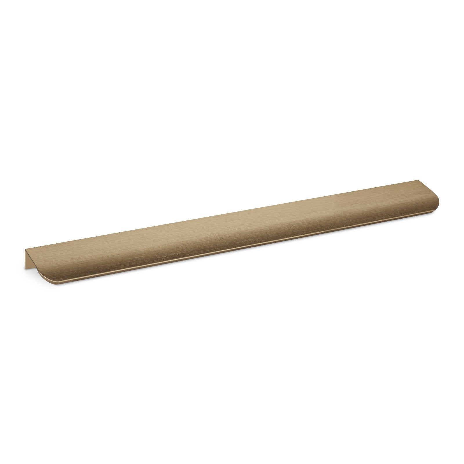 SO-TECH® Möbelgriff Griffleiste BLANKETT TOMMY Längen 40 - 350 mm (1-St), Länge 350 mm Messingoptik gebürstet inkl. Schrauben