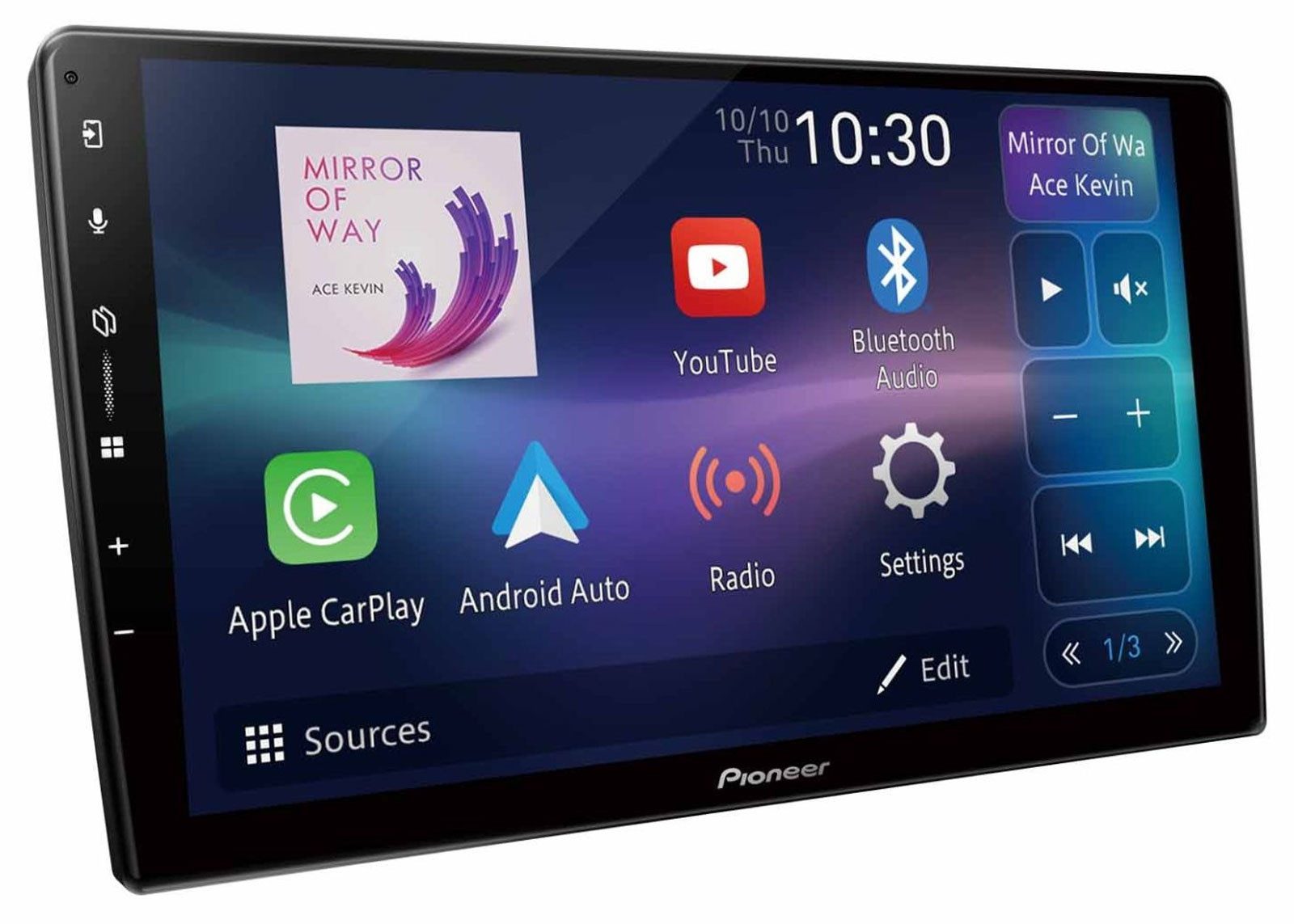 Pioneer Pioneer- SPH-PF97BT-DE 1-DIN Radio 9-Zoll, DAB+ Autoradio