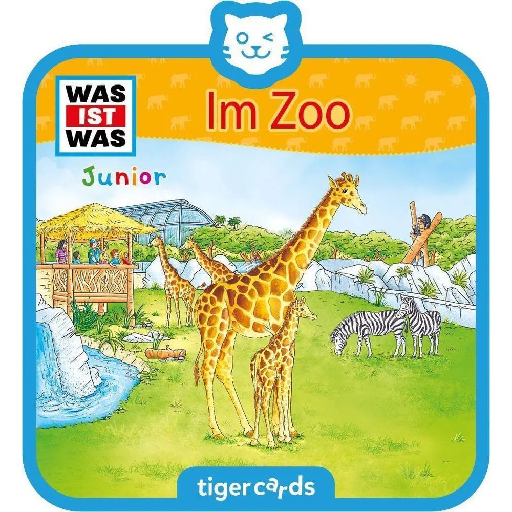 Tiger Media Deutschland GmbH Hörspiel tigercard - WAS IST WAS Junior - Zoo