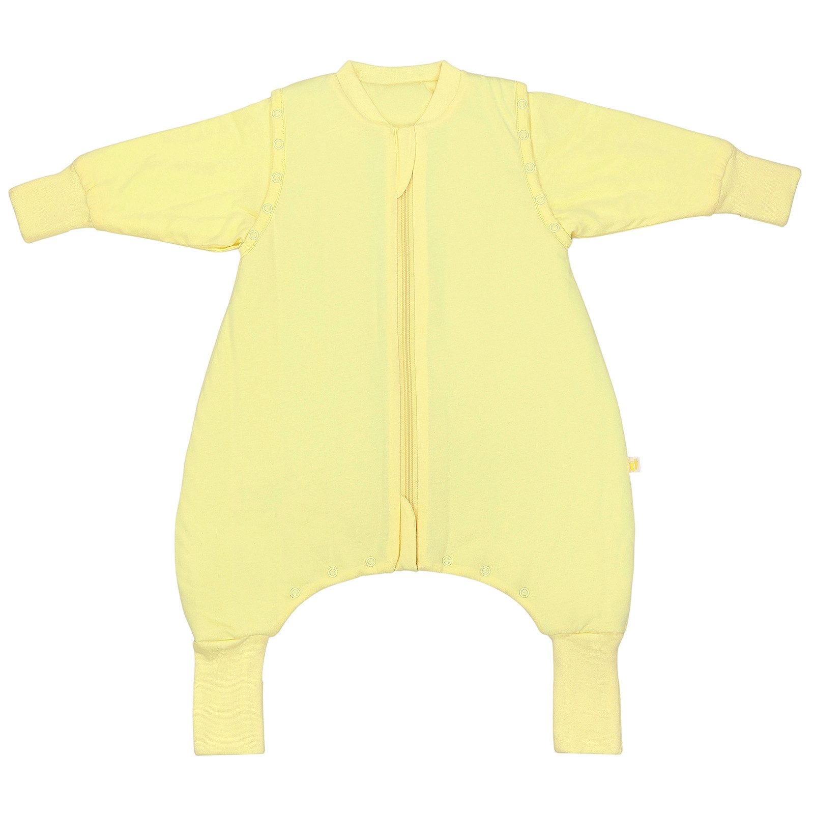 Schlummersack Kinderschlafsack Schlafsack mit Füßen und umklappbaren Bündchen, 2.5 Tog OEKO-TEX