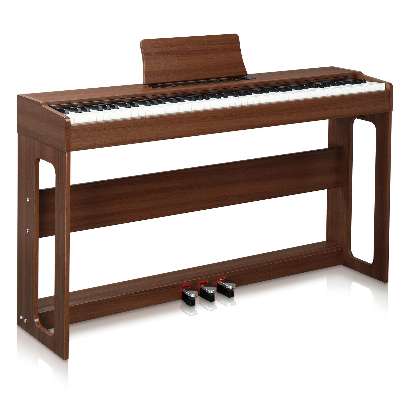LALAHO Digitalpiano GDP-104/A-815 Elektro Klavier Digital E-Piano,Dual Bluetooth, Digital E-Piano mit 88 Tasten Hammermechanik 128 Rhythmen