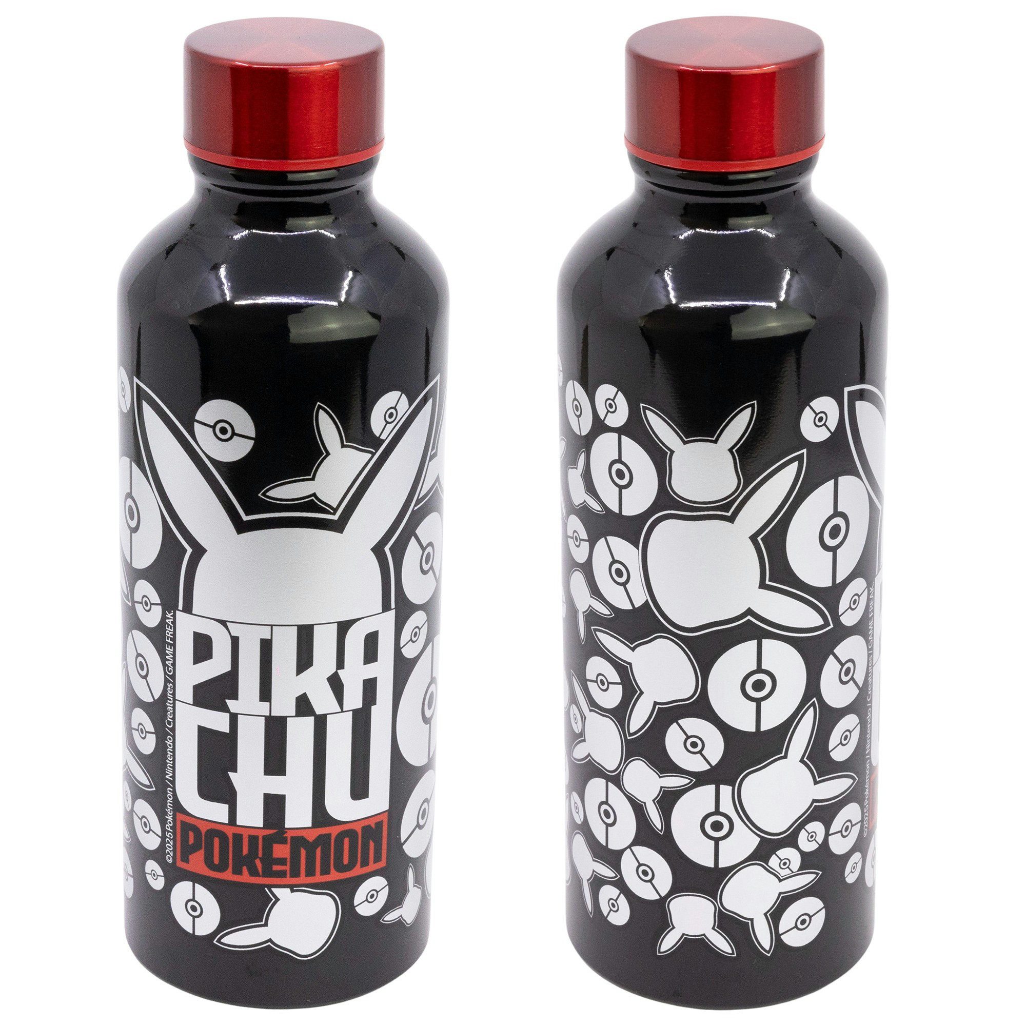 POKÉMON Trinkflasche Pokemon Pikachu Aluminium Wasserflasche Trinkflasche Flasche 740 ml