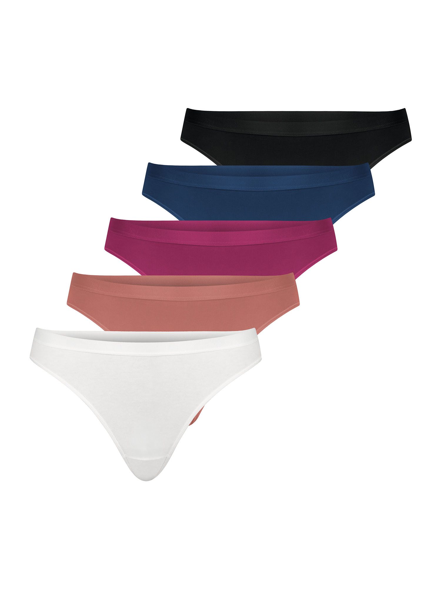 Nur Die String Basic (5-St) String Slip, Tanga, Mini String