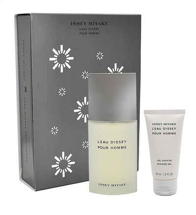 Issey Miyake Duft-Set ISSEY MIYAKE l'EAU D'ISSEY POUR HOMME EDT 75ML + SG 50ml