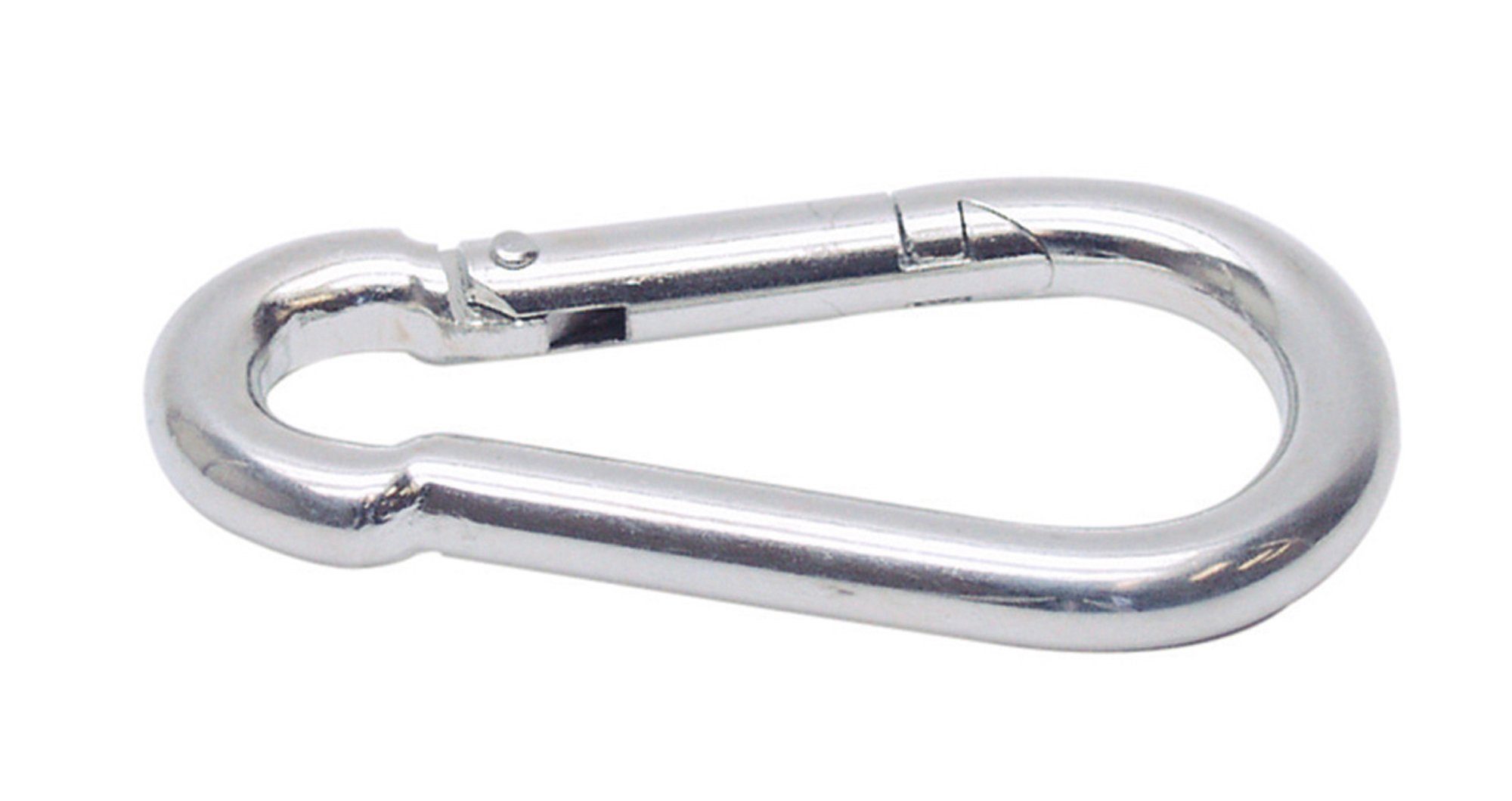 TRIZERATOP Karabiner Karabinerhaken 6x60mm DIN 5299C