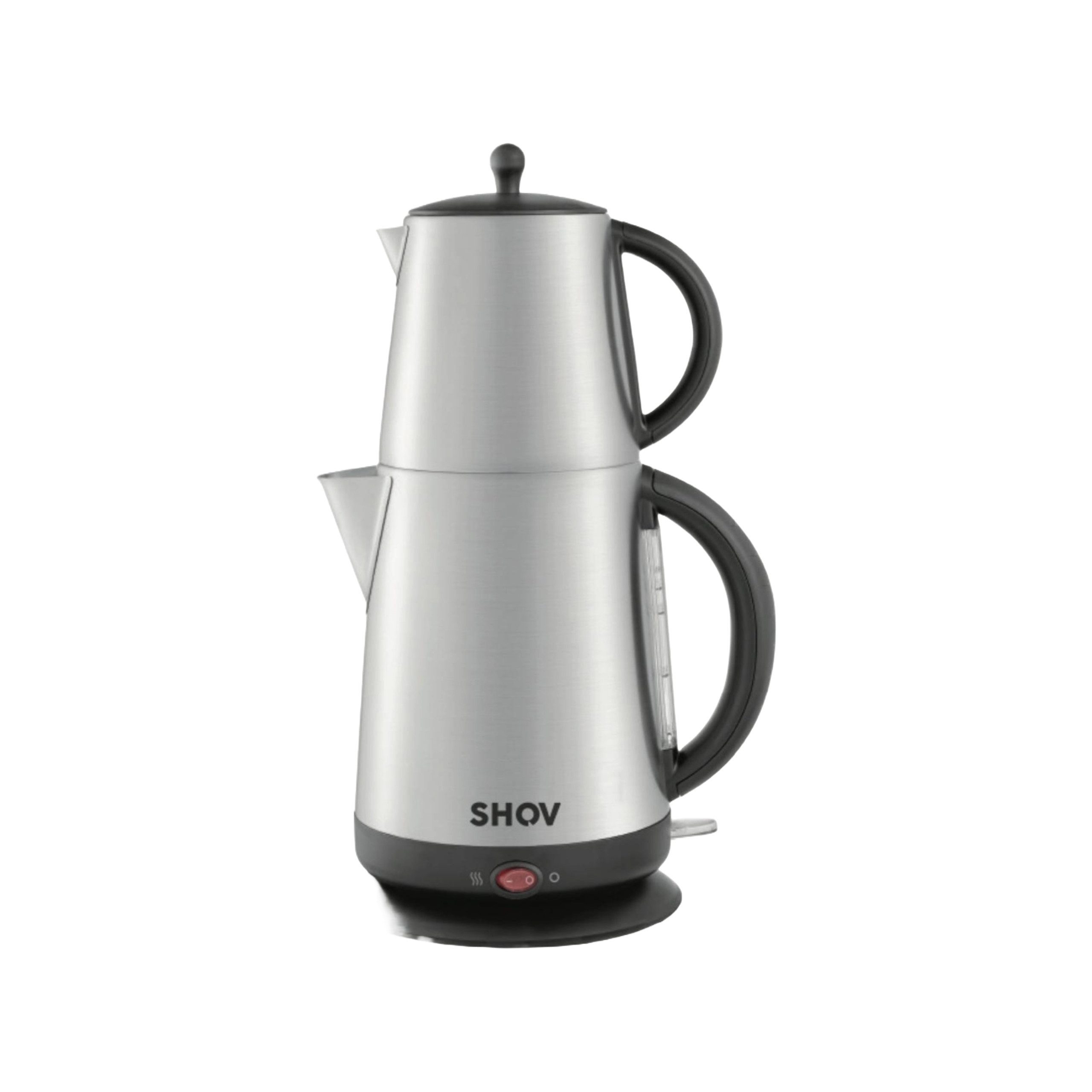 SHOV Wasser-/Teekocher – Edelstahl, 1.7L, 2200W, Dual-Heizelement im Test