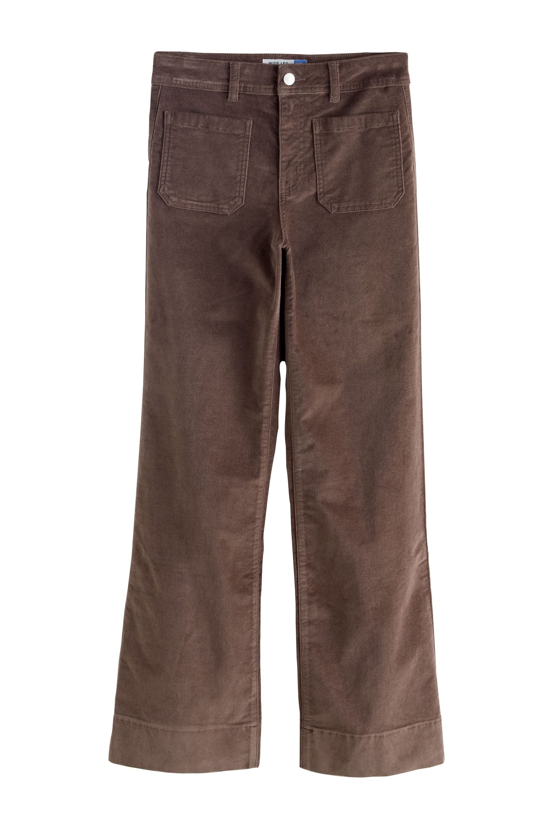 Next Weite Jeans Cord-Jeans mit weitem Bein, Kurzgröße (1-tlg) günstig online kaufen