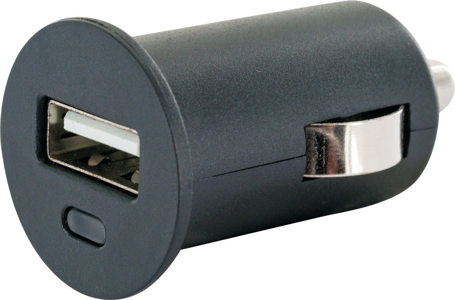 Schwaiger LAD12 531 KFZ-Adapter Zigarettenanzünder zu USB 2.0 A Buchse, integriertes Multi-Schutz Sicherheitssystem