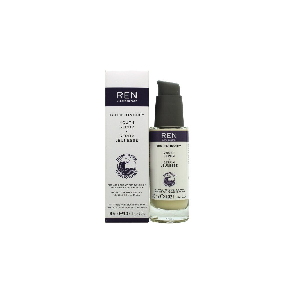 REN Clean Skincare Tagescreme Bio Retinoid Anti-Falten Serum für das Gesicht