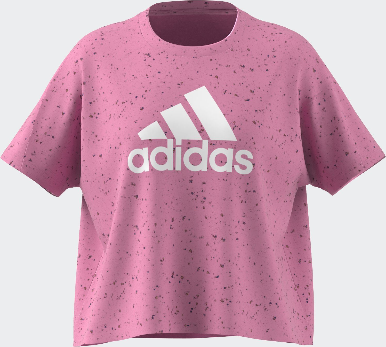 adidas Sportswear T-Shirt Mel. FUTURE Pink White Bliss / WINNERS ICONS