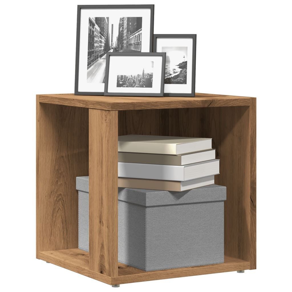 vidaXL Bartisch, Beistelltisch Artisan-Eiche 33x33x34 cm günstig online kaufen