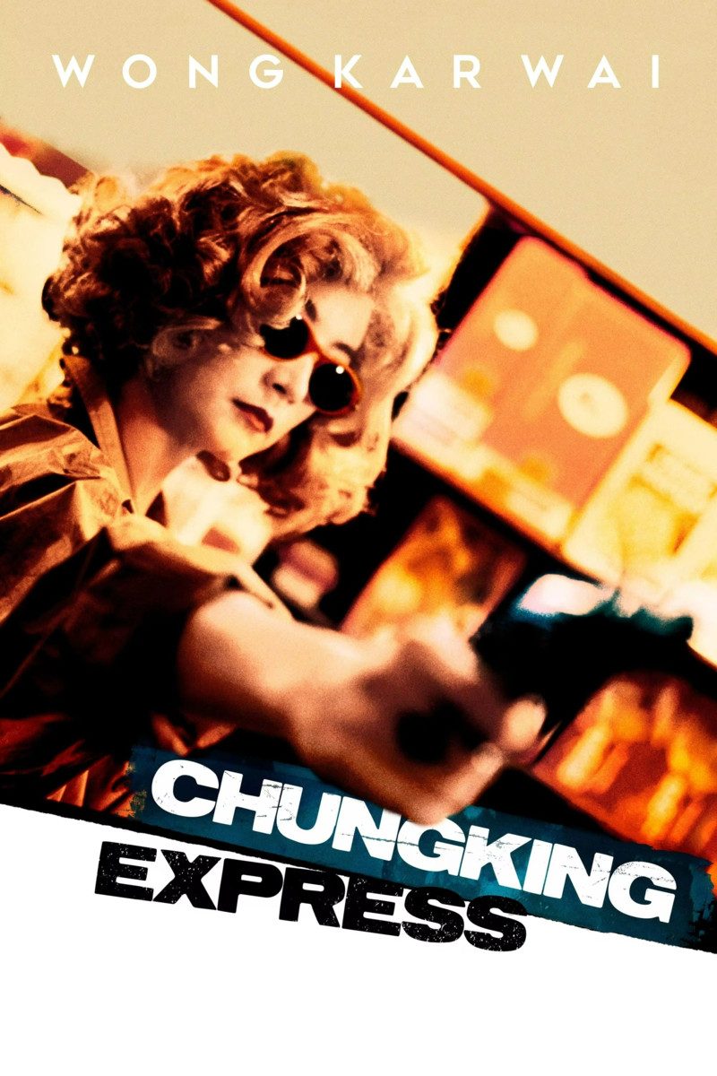 TPFLiving Kunstdruck (OHNE RAHMEN) Poster - Leinwand - Wandbild, Chungking Express Wong Kar Wai Klassischer Liebesfilm Leinwandgemälde (Leinwandbild XXL), Farben: Gelb, Schwarz, Weiß, Orange, Blau -Größe: 20x30cm