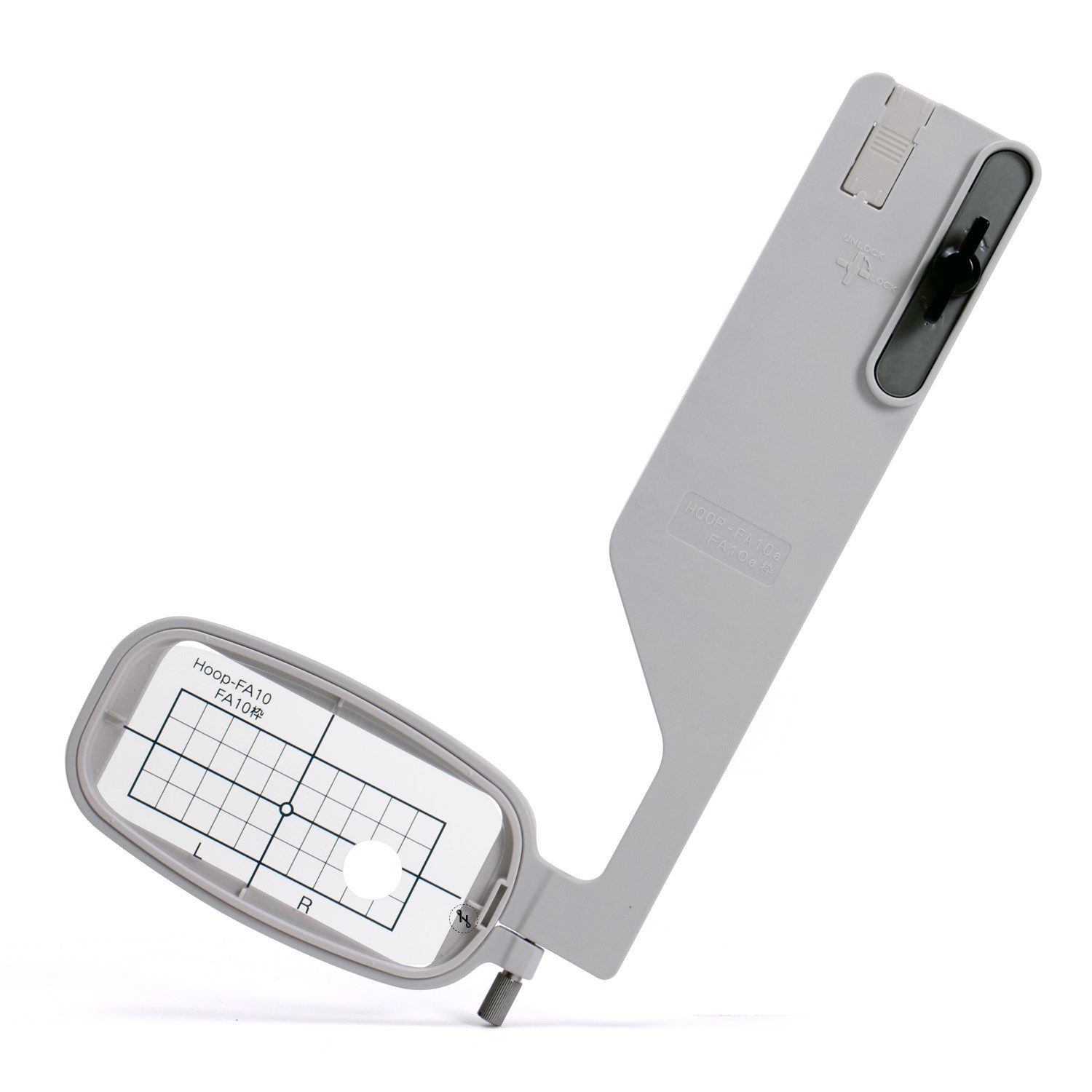 Janome Nähmaschine Freiarmstickrahmen FA10a mit Schablone